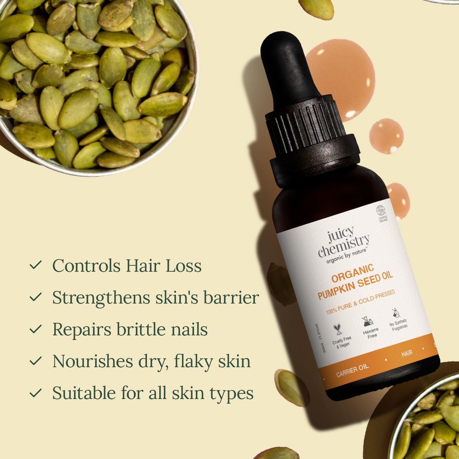 Organic Pumpkin Seed Oil