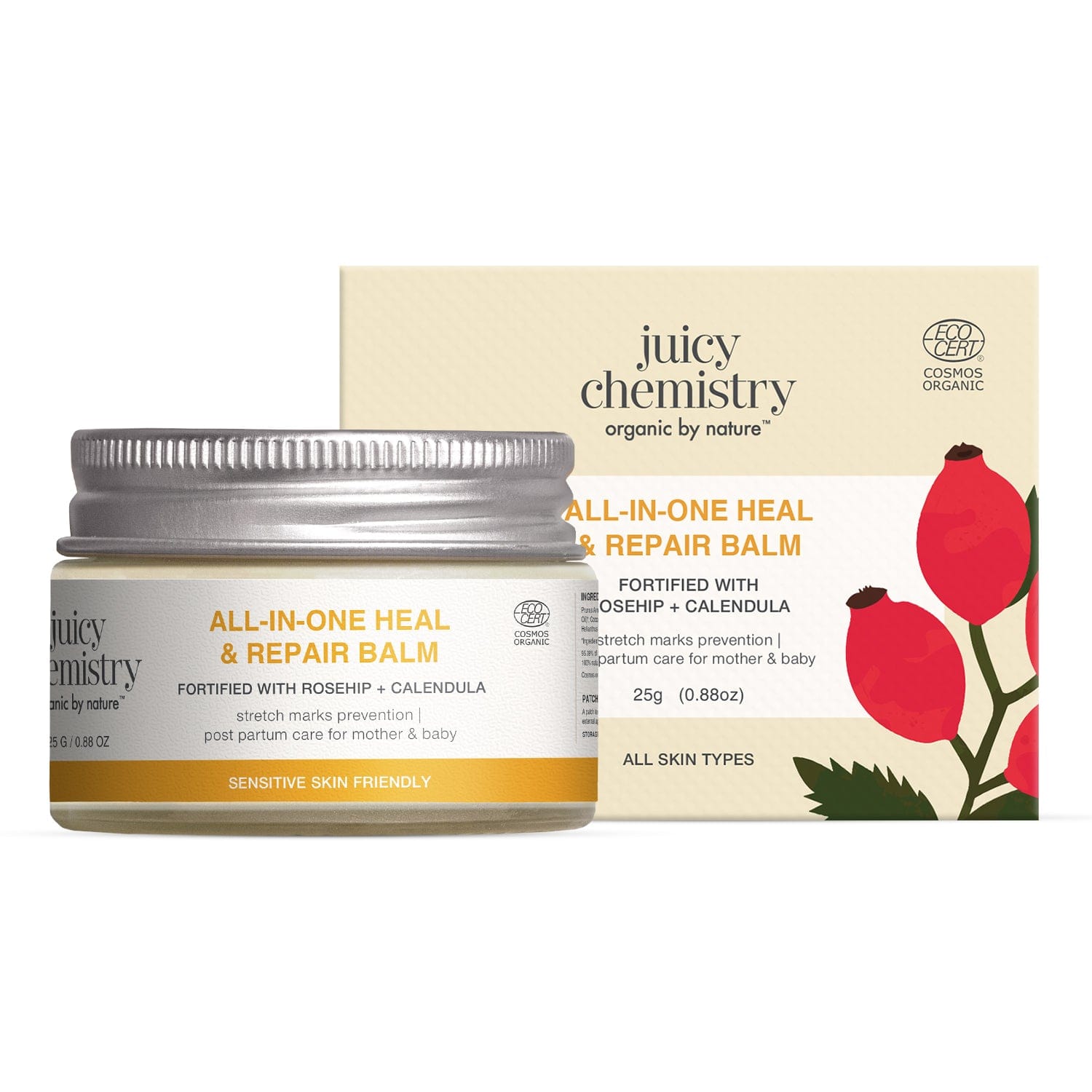 All-in-One Heal & Repair Balm Fortified with Rosehip + Calendula