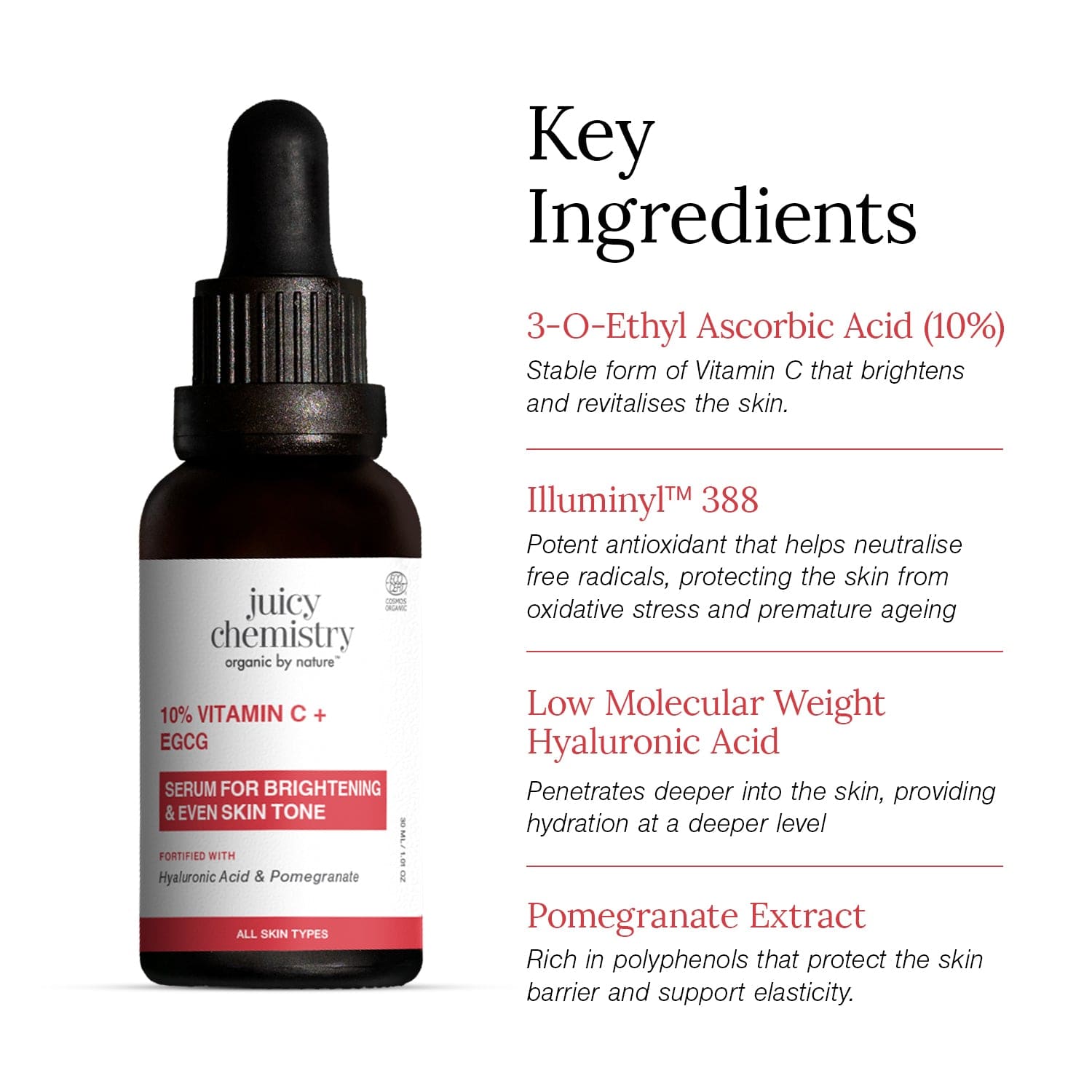 10% Vitamin C + EGCG Face Serum