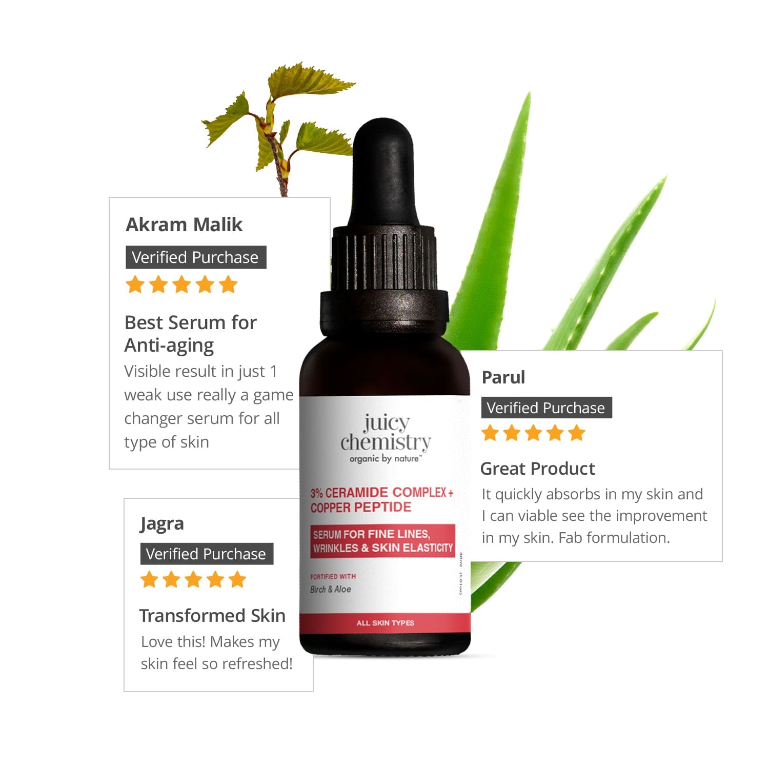 3% Ceramide Complex + Copper Peptide Face Serum