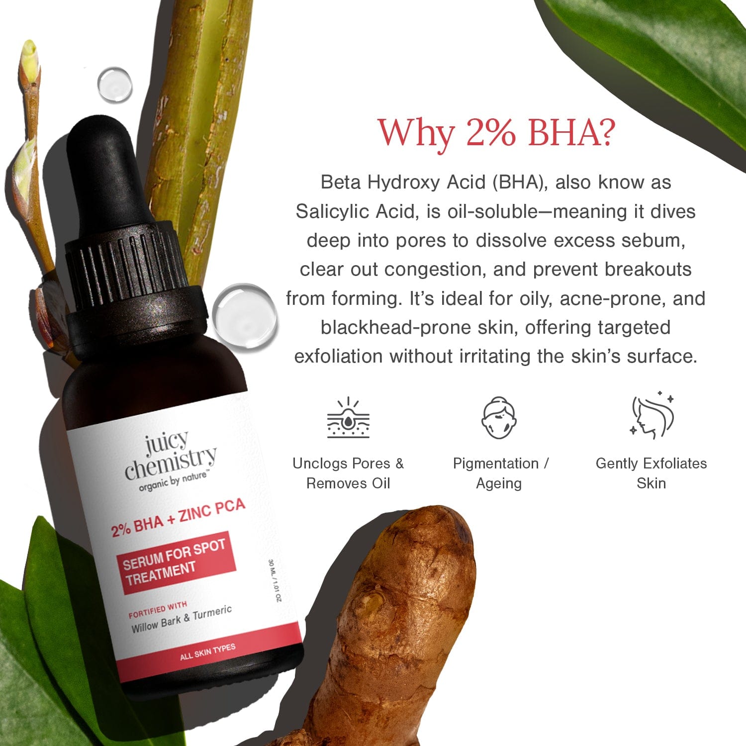 2% BHA + Zinc PCA Face Serum