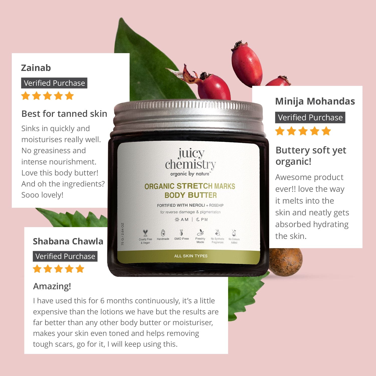 Neroli, Rosehip and Tamanu Body Butter