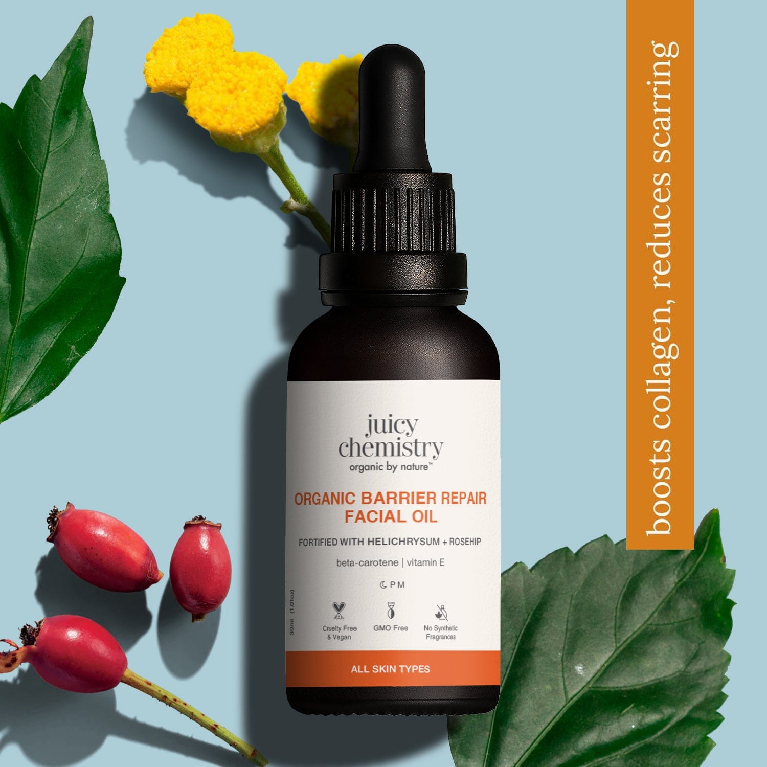 Helichrysum and Rosehip Facial Oil