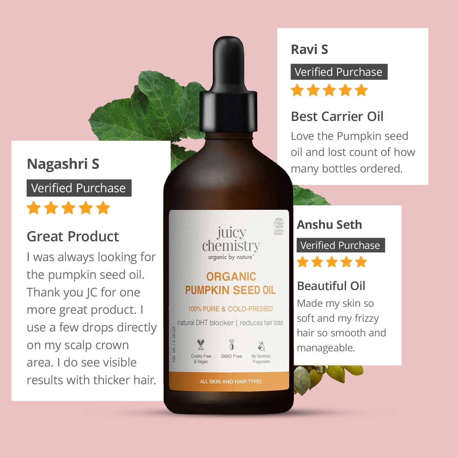 Organic Pumpkin Seed Oil