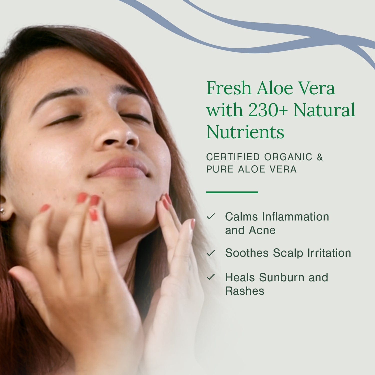 Pure and Certified Organic Gel Fortified with Aloe Vera