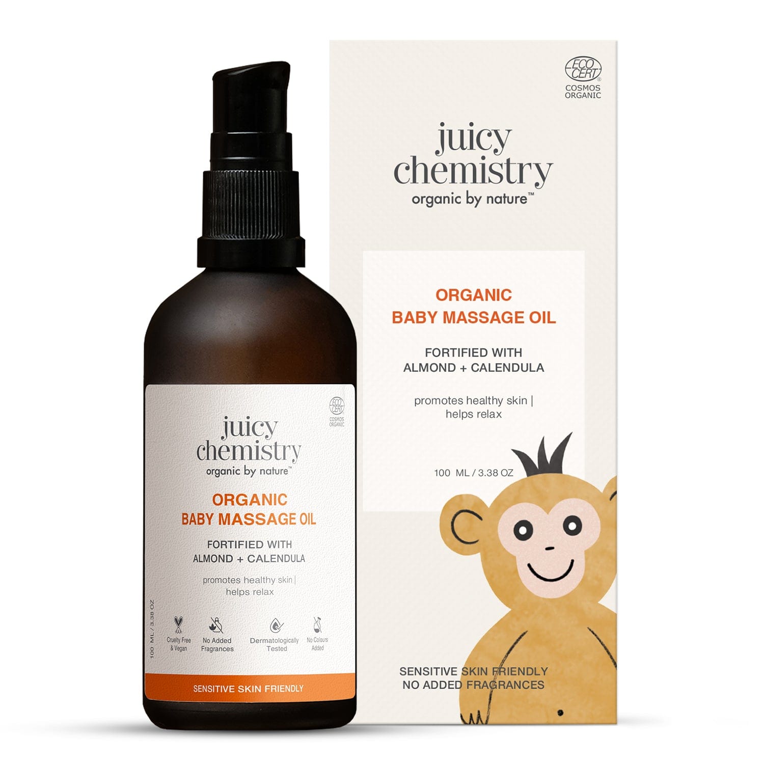 Almond, Calendula and Vitamin E Massage Oil