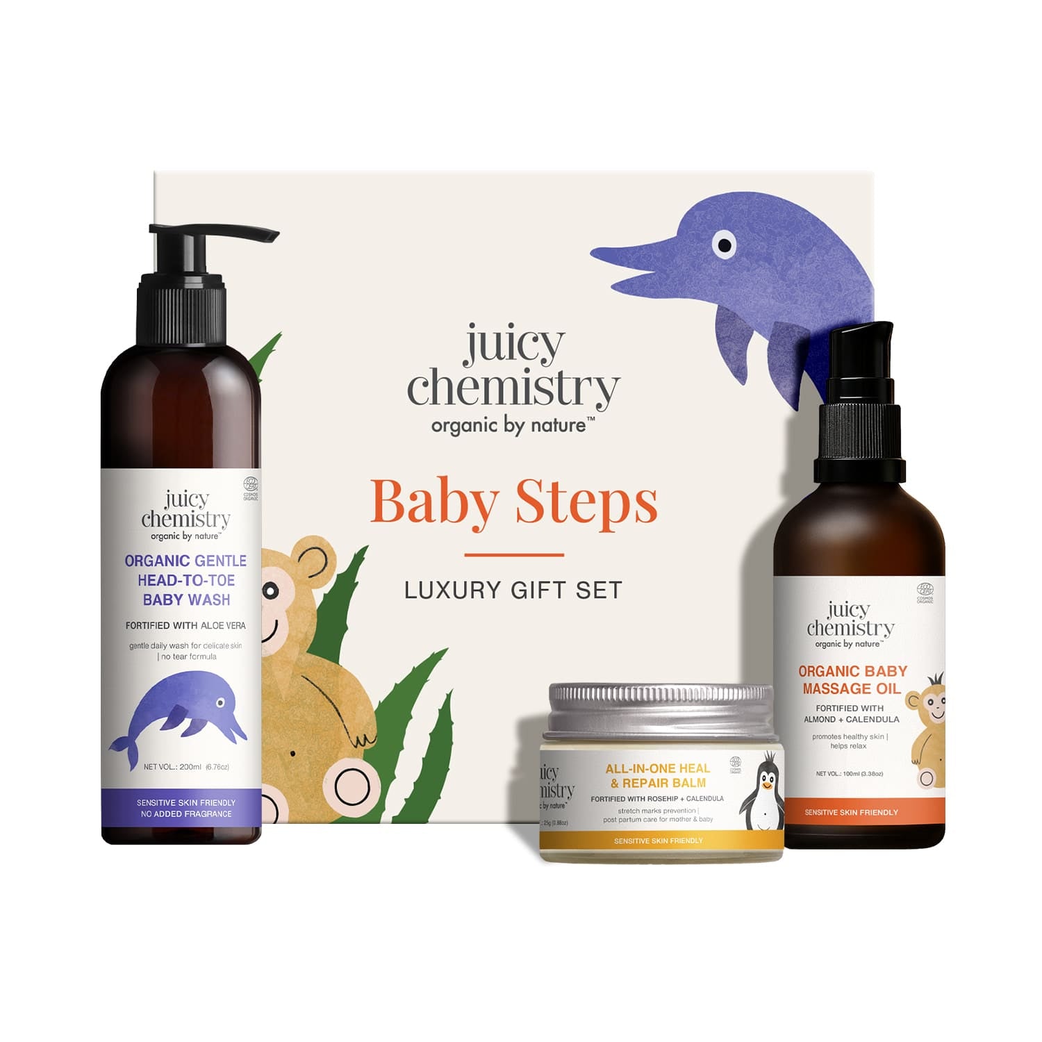 Juicy Chemistry Baby Steps Gift Box
