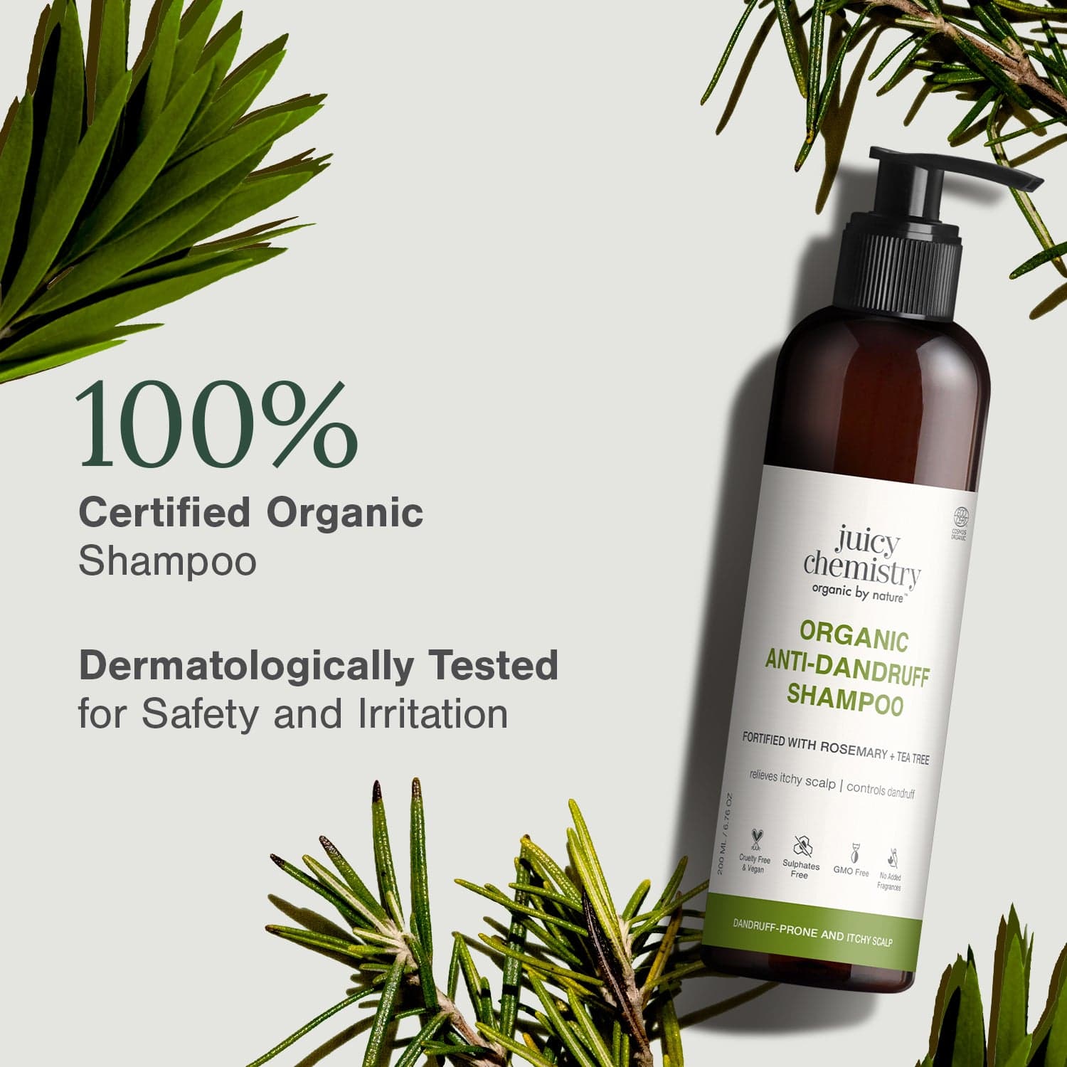 Baobab, Rosemary and Tea Tree Shampoo