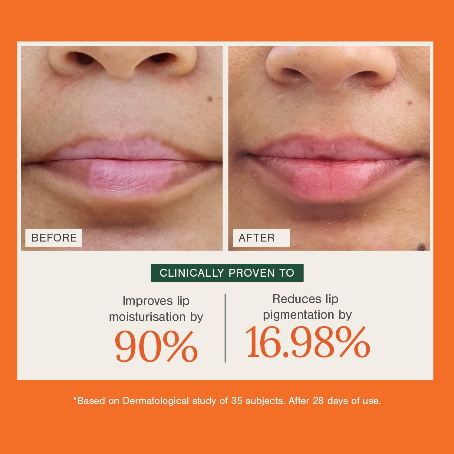 Organic Lip Balm Fortified with Blood Orange + Rosehip
