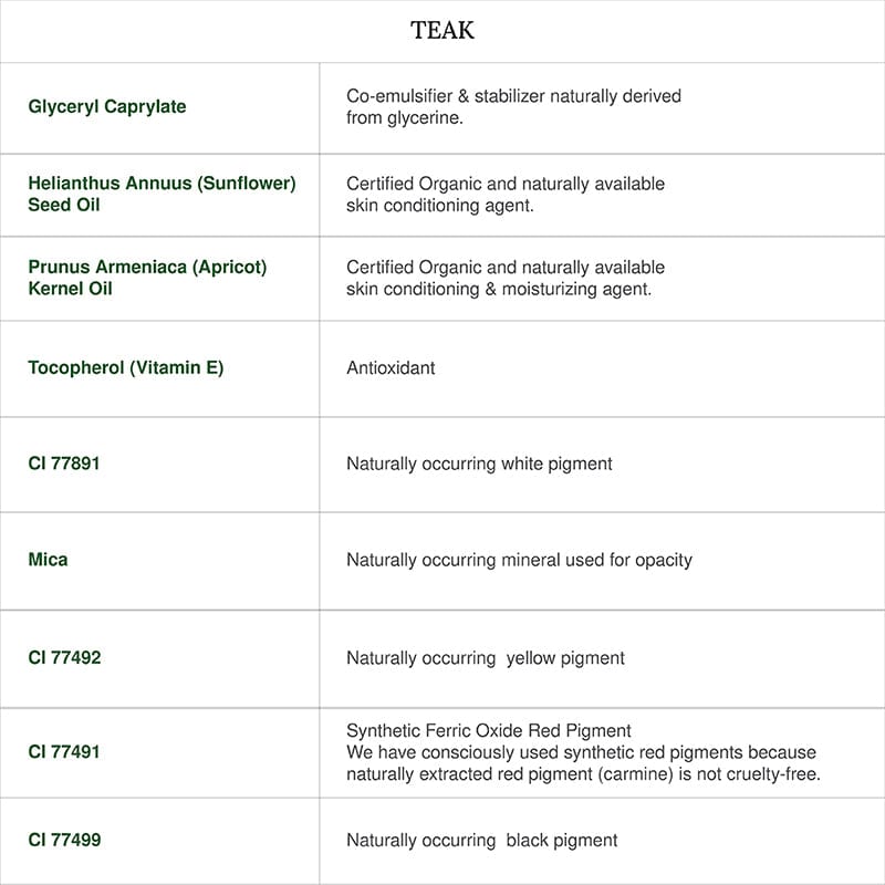 Teak