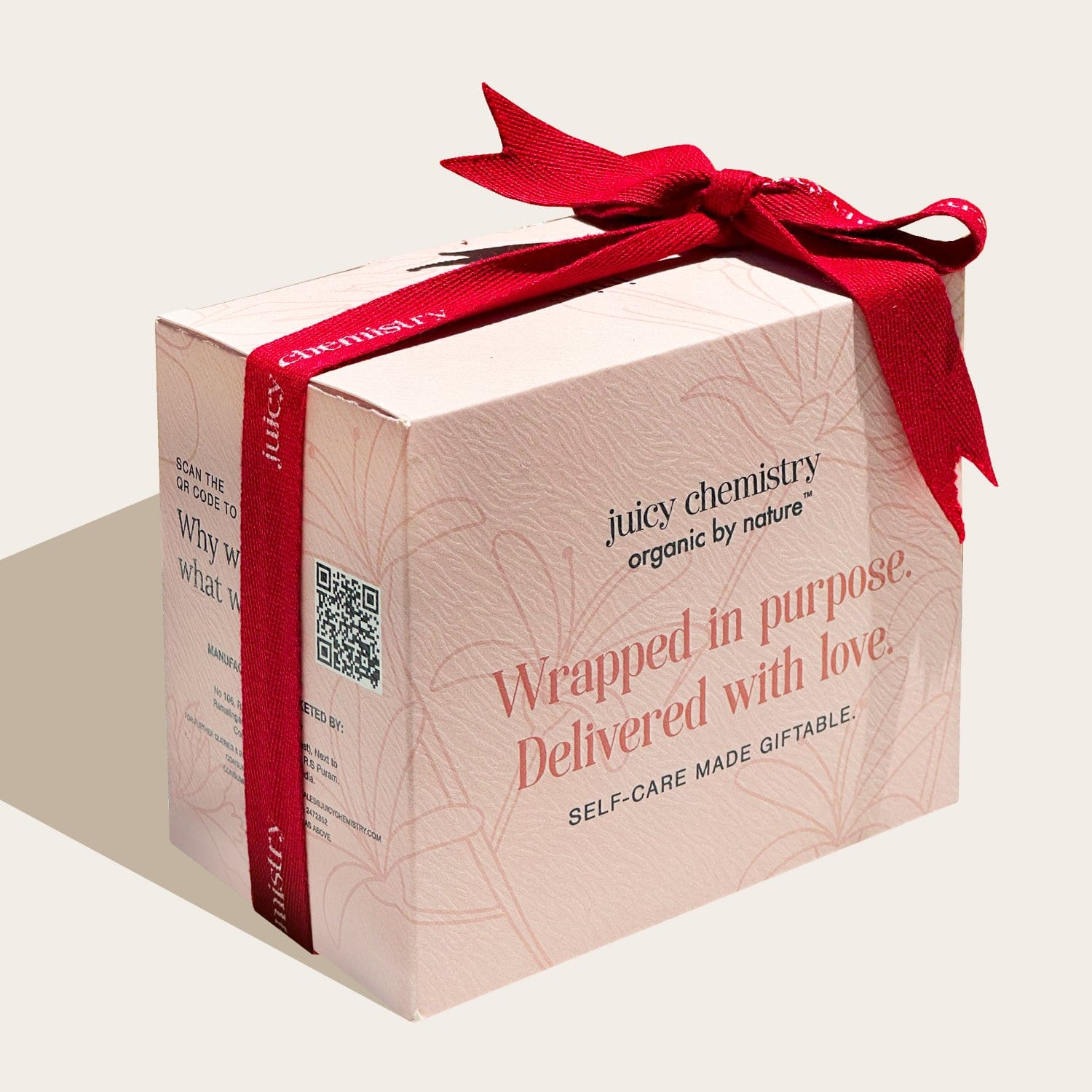 Festive Organic Luxurious Gift Box - Pink