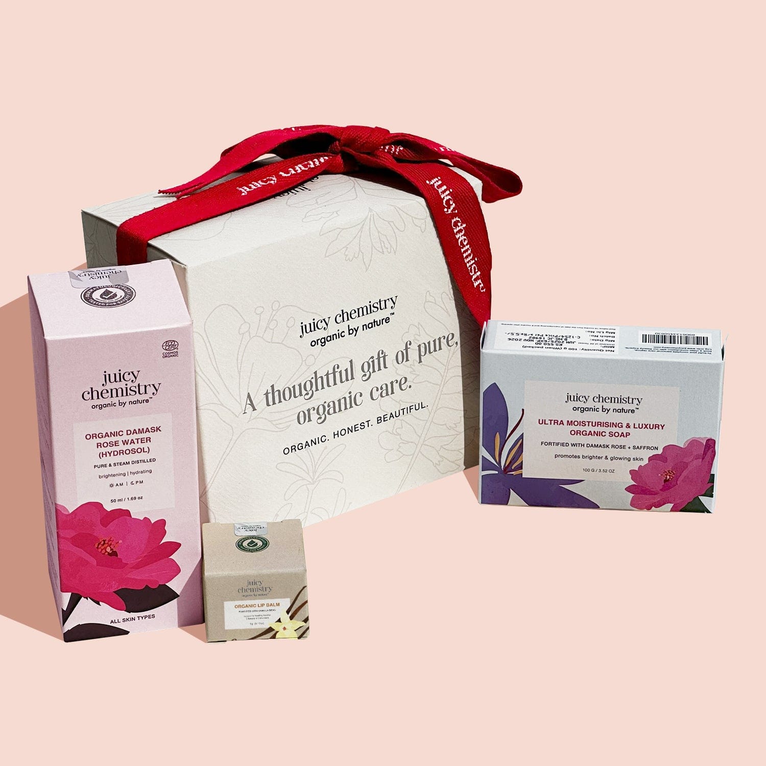 Festive Organic Luxurious Gift Box - White