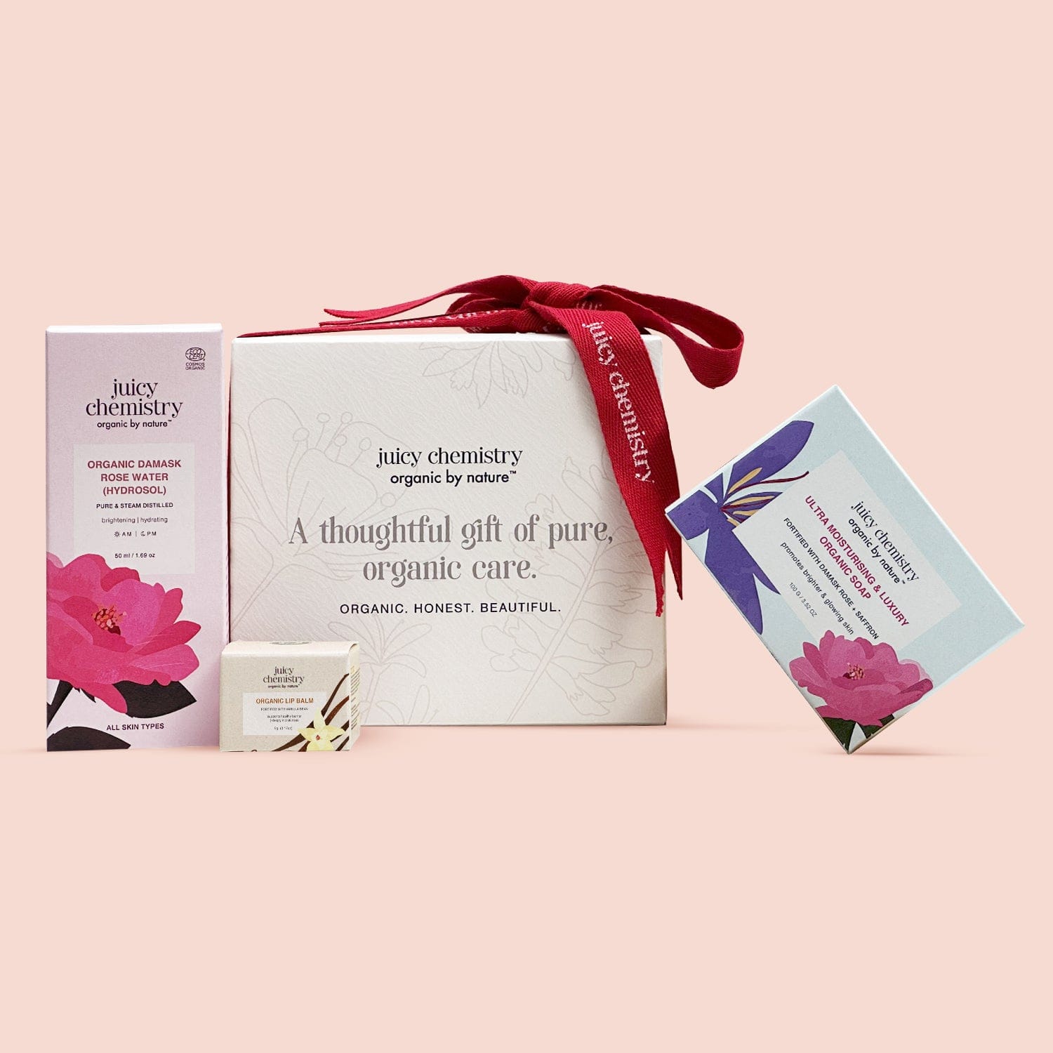 Festive Organic Luxurious Gift Box - White