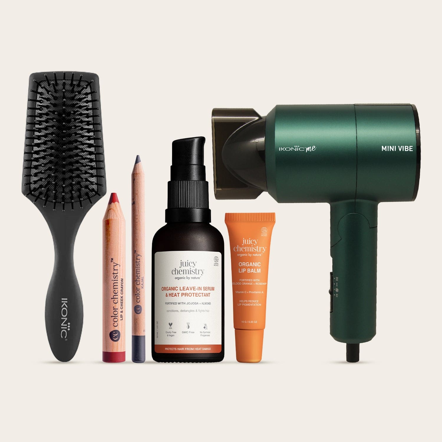 Juicy Chemistry x Ikonic Glow, Clam & Go Wedding Blowout & Beauty Gift Box 1