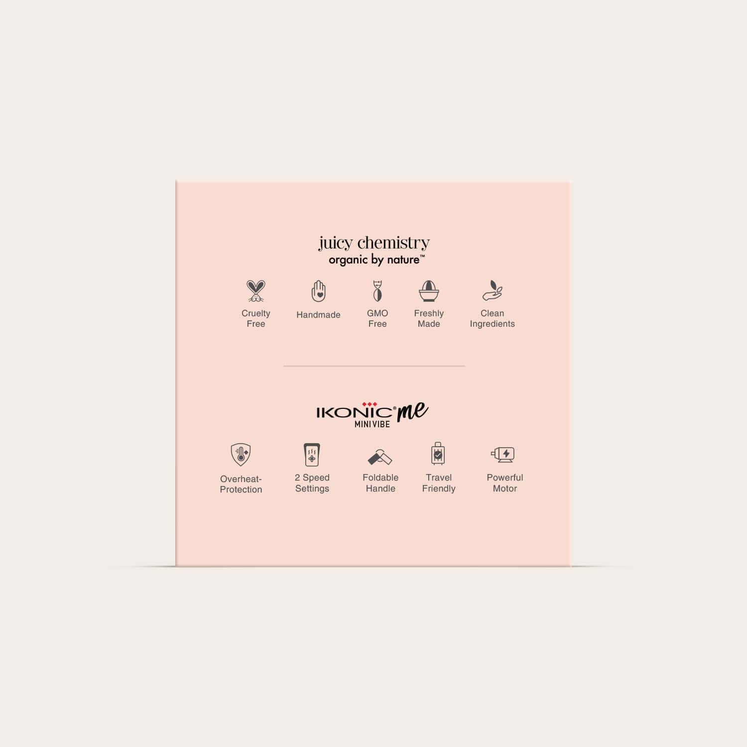 Juicy Chemistry x Ikonic Glow, Clam & Go Wedding Blowout & Beauty Gift Box 1