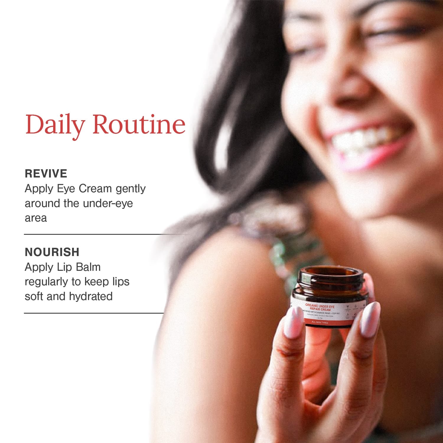 Eye & Lip Recovery Kit | For Dark Circle Care, Lip Repair & Hydration Duo