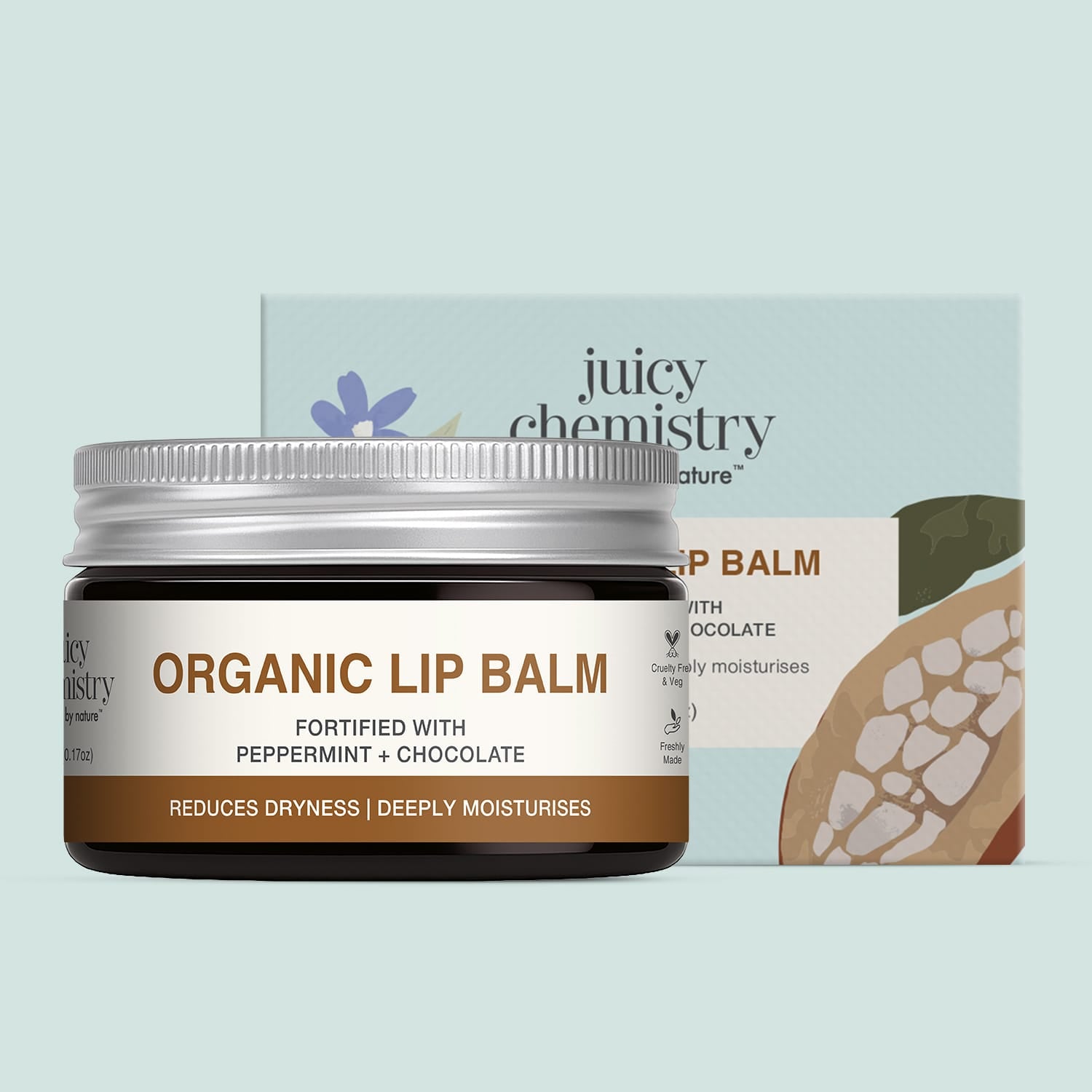 Organic Lip Balm Fortified with Vanilla Bean