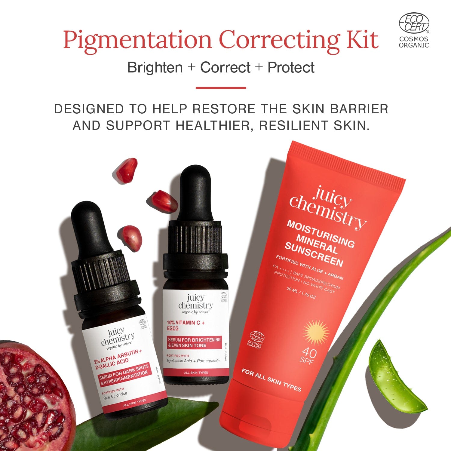 Depigmentation Kit | For Skin Brightening & Correcting Dark Spots
