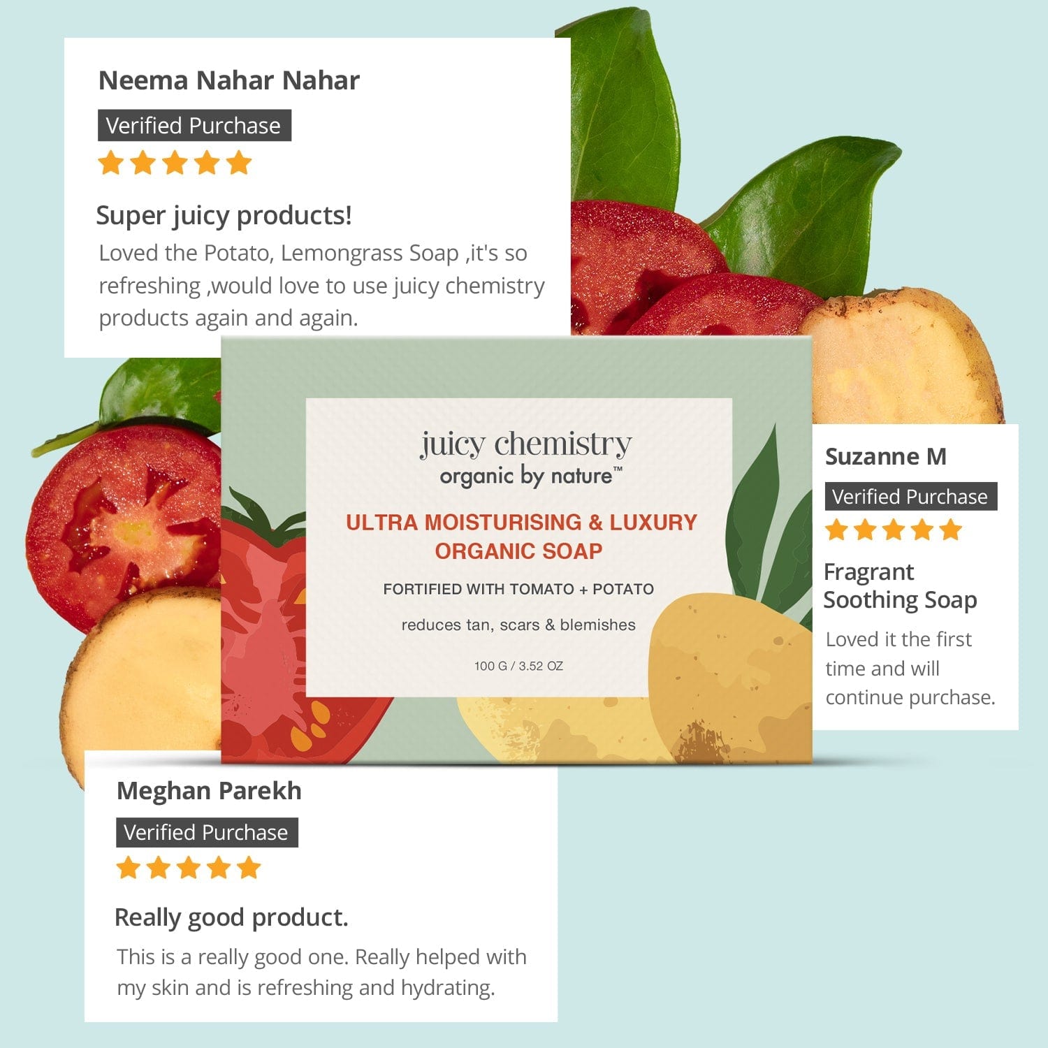 Ultra-Moisturising & Luxurious Organic Soaps