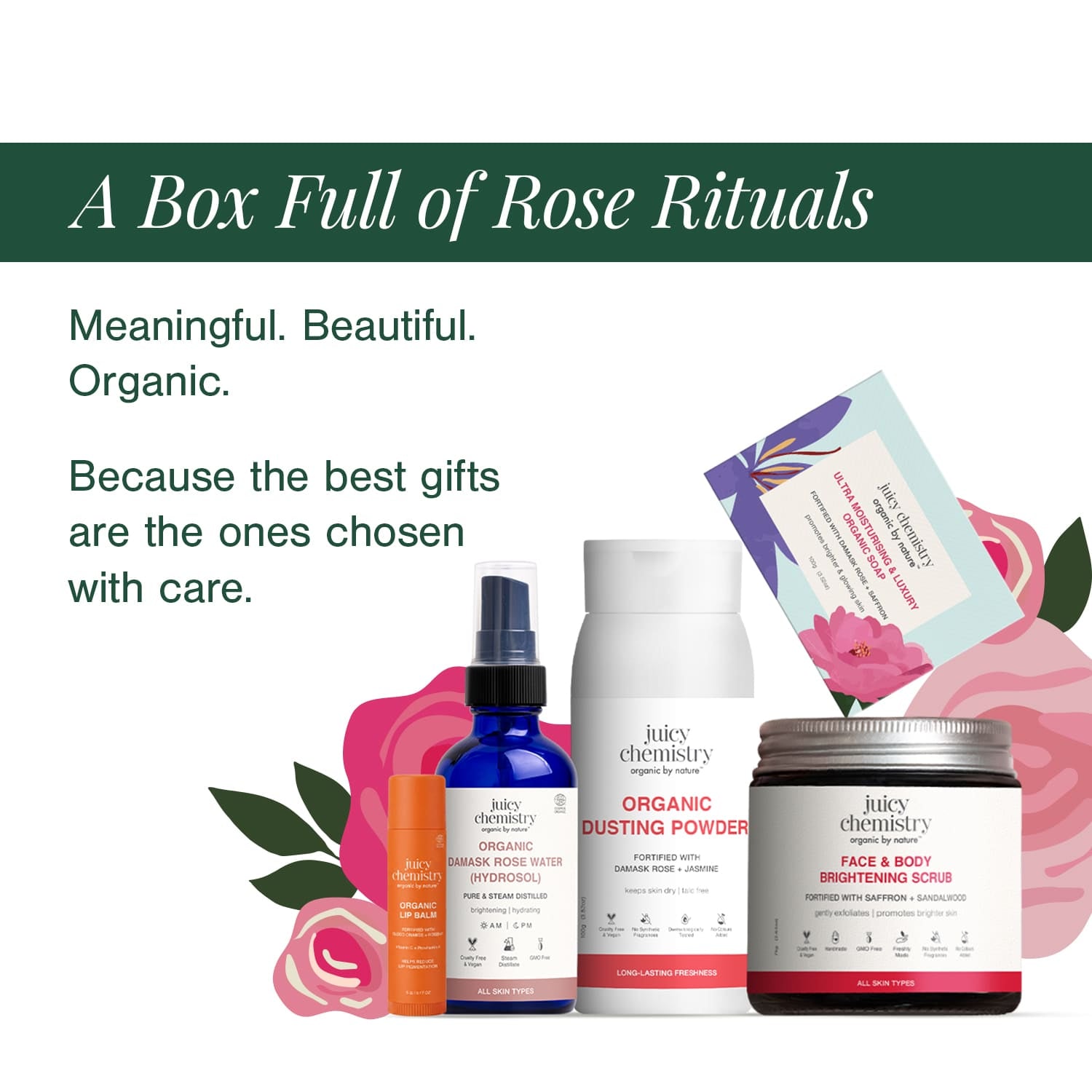 Juicy Chemistry Rose All Day Gift Box