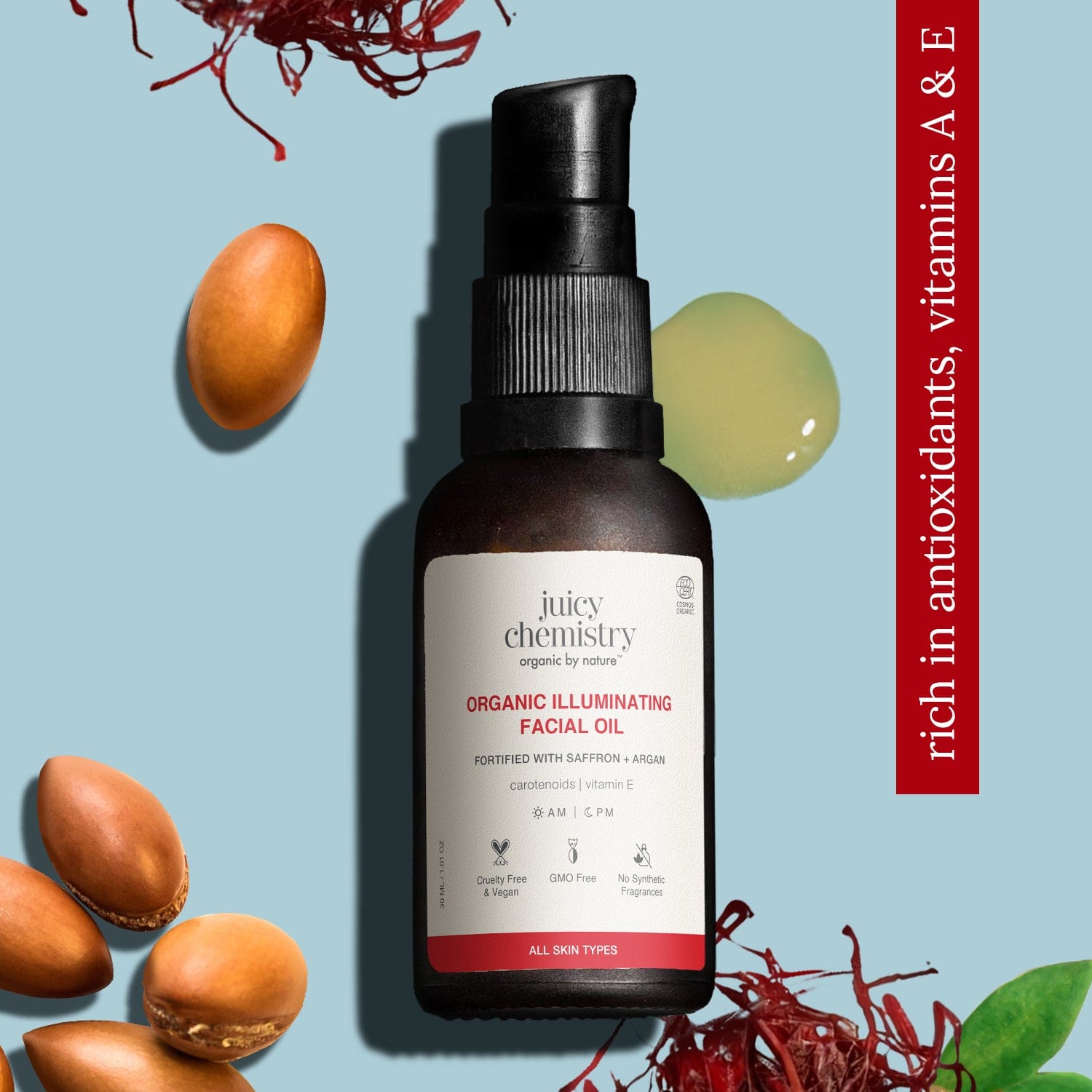 Saffron and Argan Facial Oil