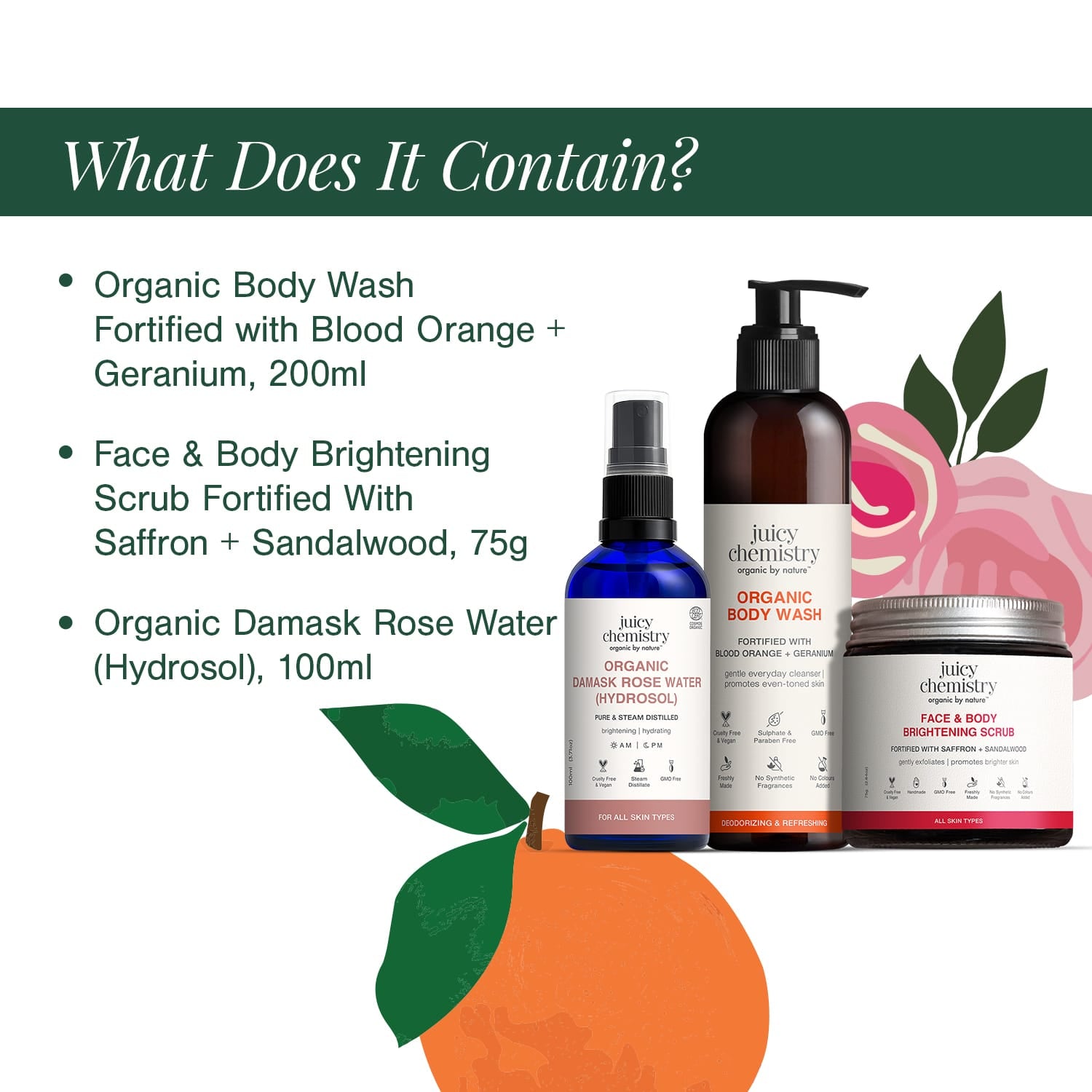 Juicy Chemistry Citrus Ritual Gift Box