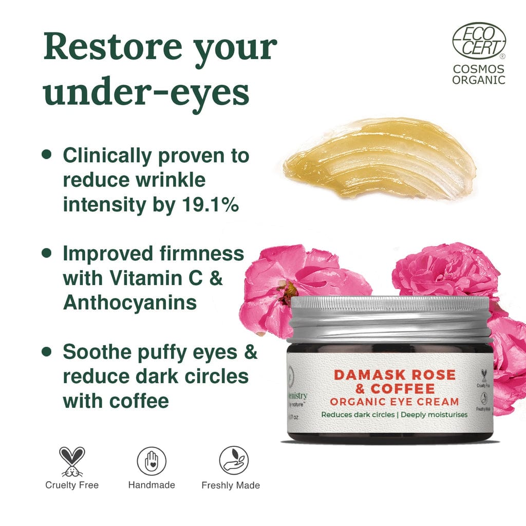 Damask Rose and Coffee Eye Cream