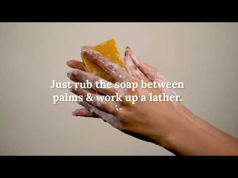 Potato Tomato and Lemongrass Organic Face Body Wash Soap - Product Video