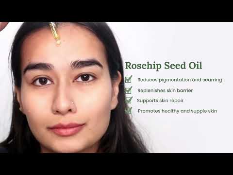 Pure and Organic Cold Pressed Rosehip Seed Oil for Face - Product Video