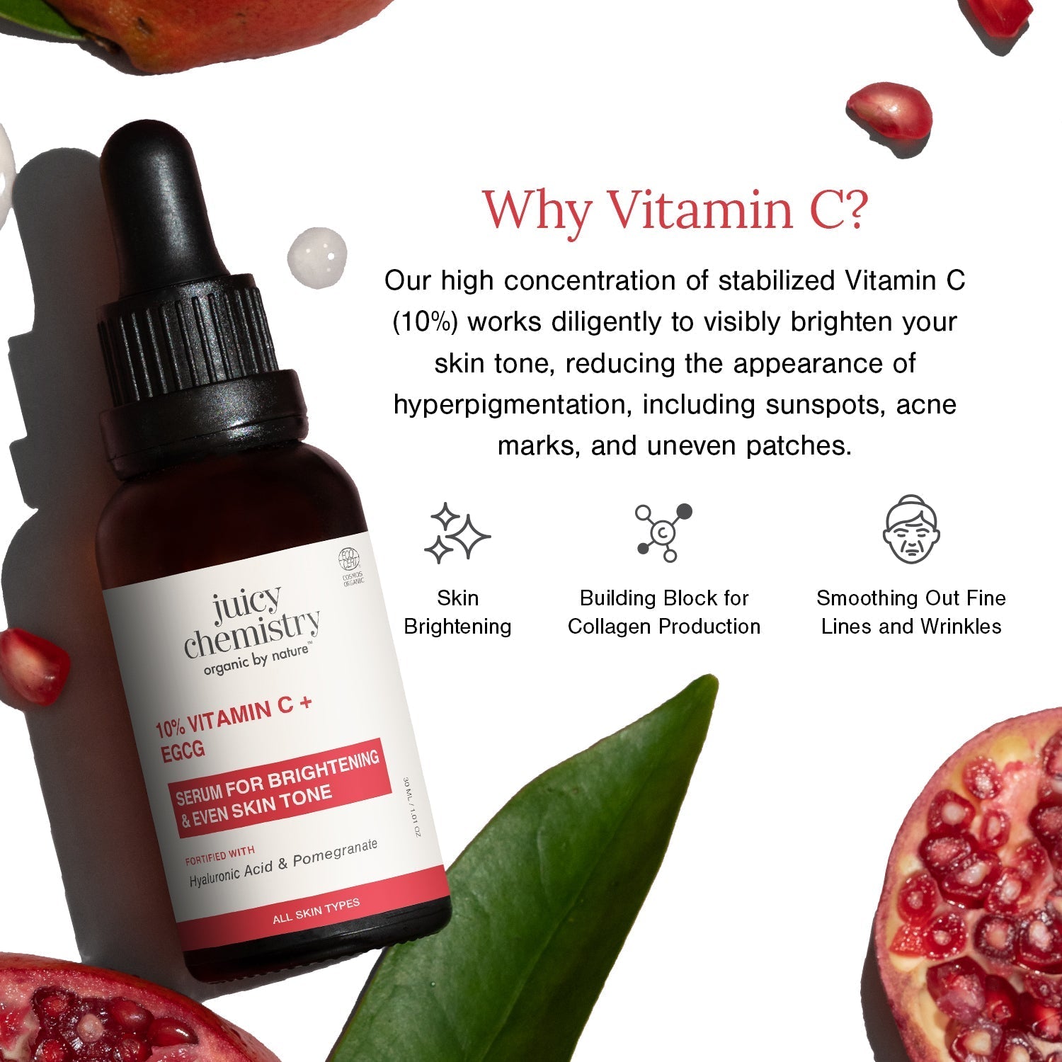 Unlock Radiance with Our New Vitamin C Serum: Nature’s Powerhouse Inside a Bottle