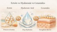 Ceramides vs Ectoin vs Hyaluronic Acid: Which Does Your Skin Actually Need?