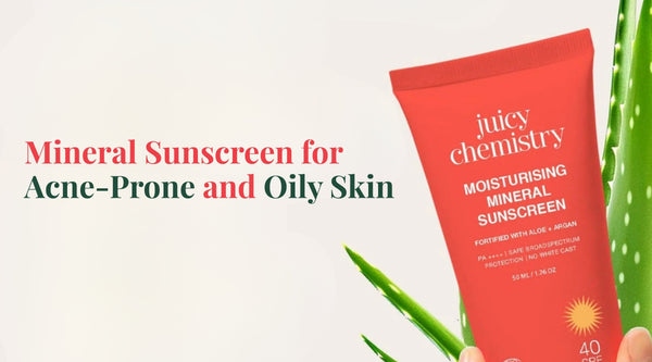 Mineral Sunscreen for Acne-Prone and Oily Skin