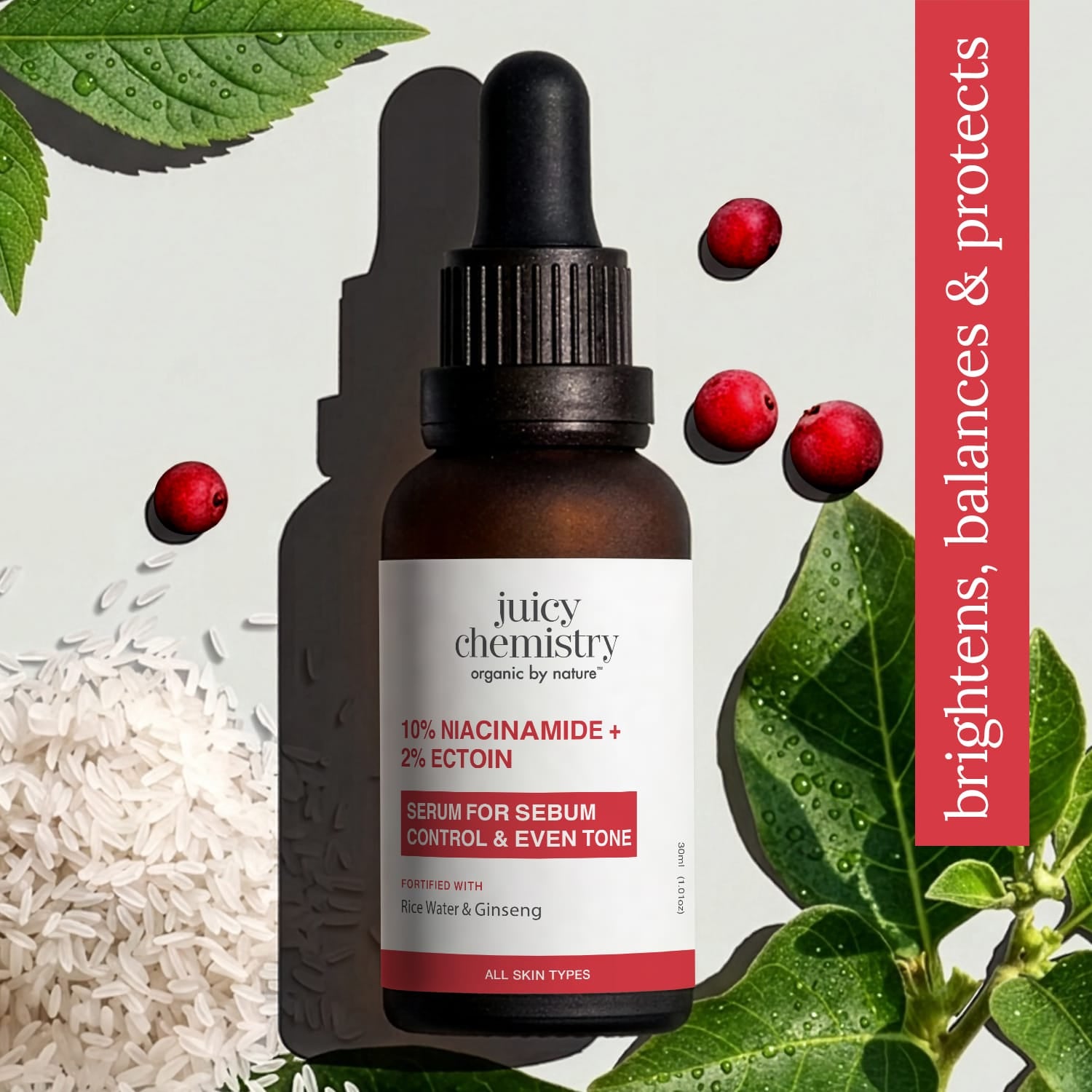 10% Niacinamide + 2% Ectoin Face Serum
