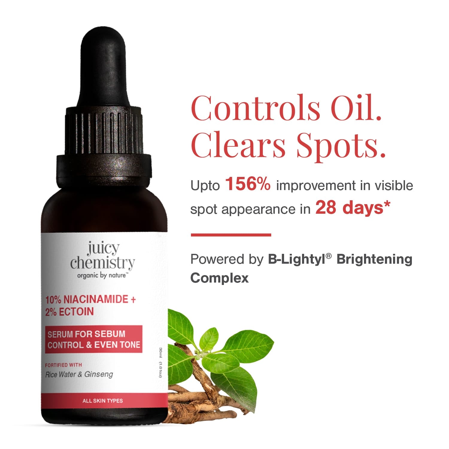 10% Niacinamide + 2% Ectoin Face Serum