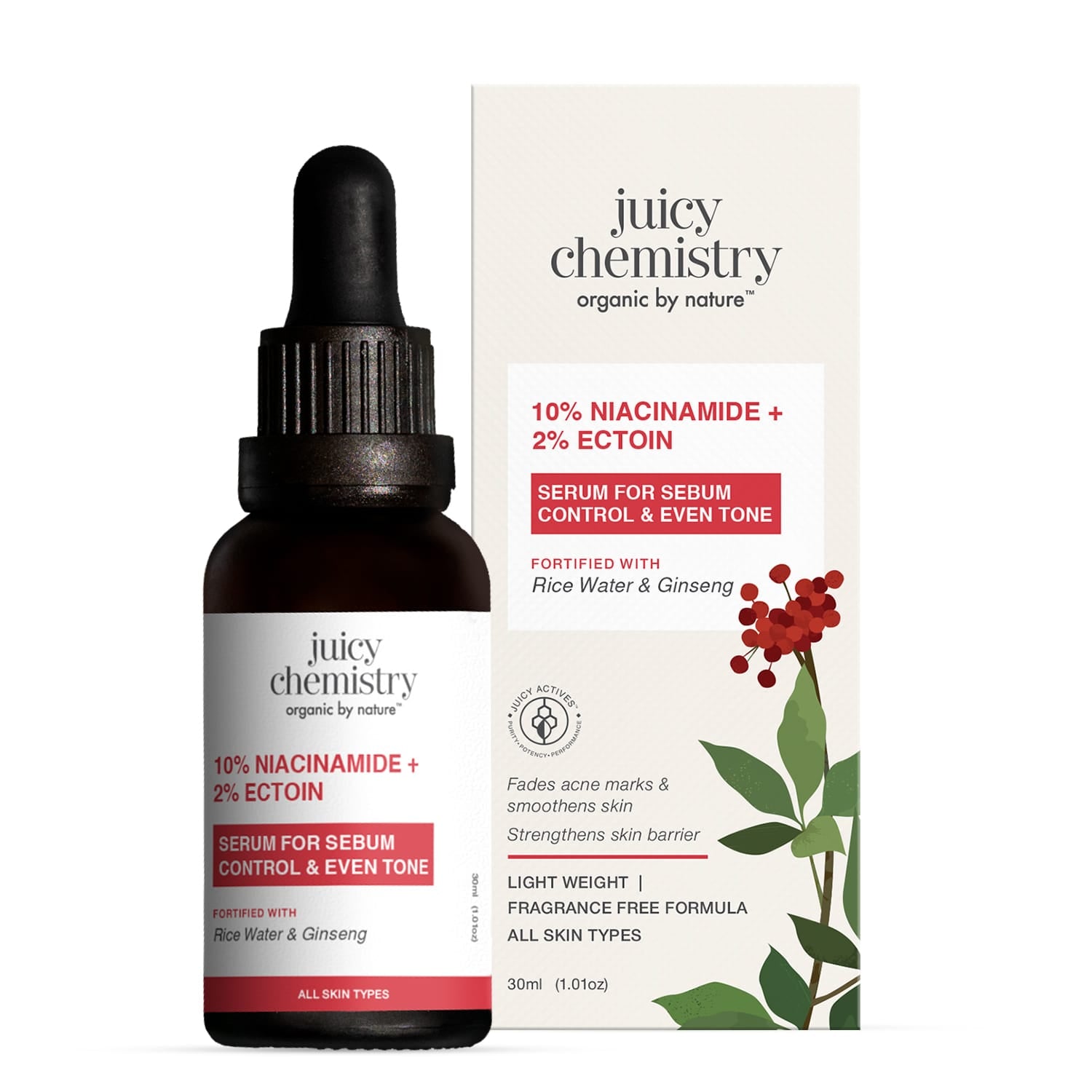 10% Niacinamide Face Serum for Smooth Skin | Juicy Chemistry