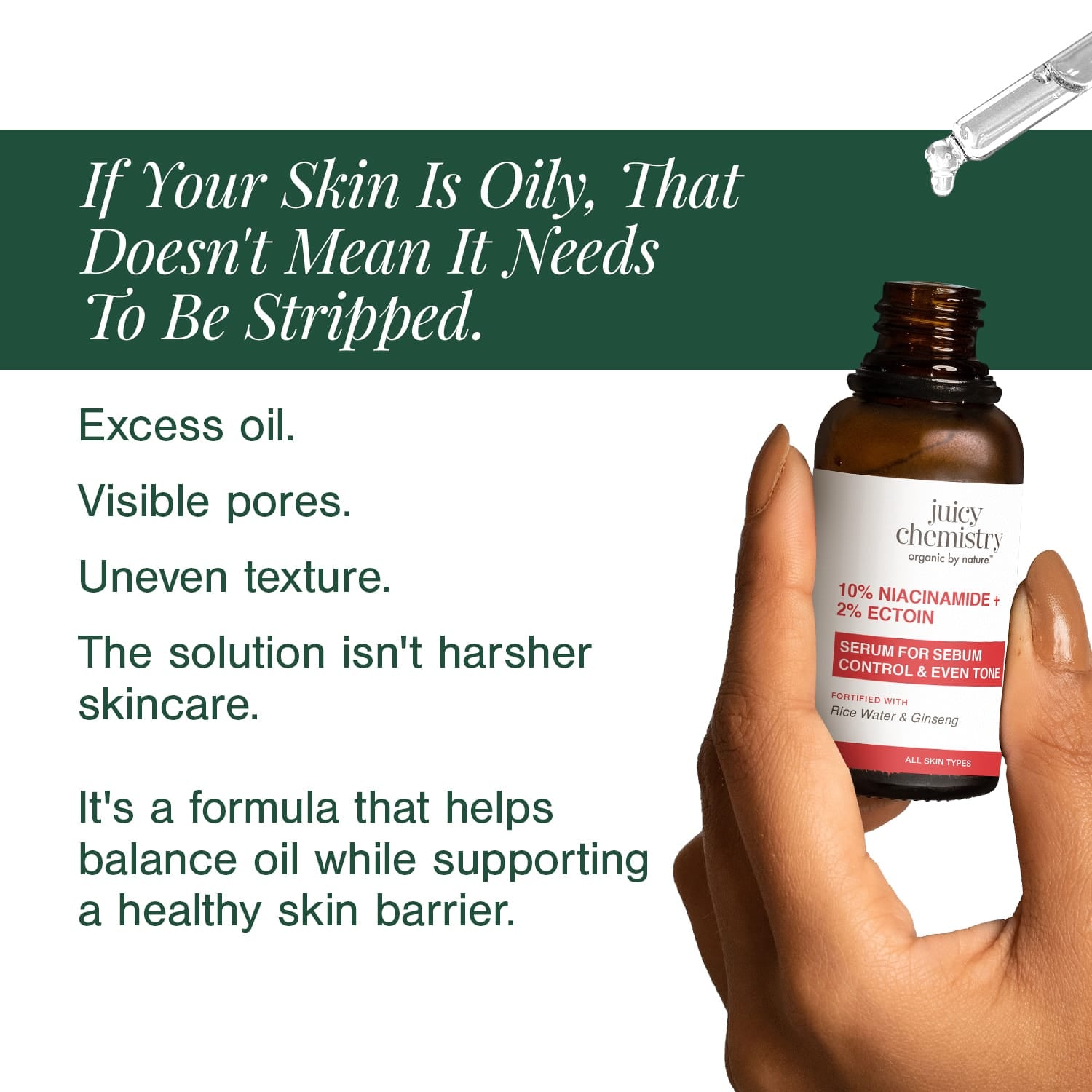 10% Niacinamide + 2% Ectoin Face Serum
