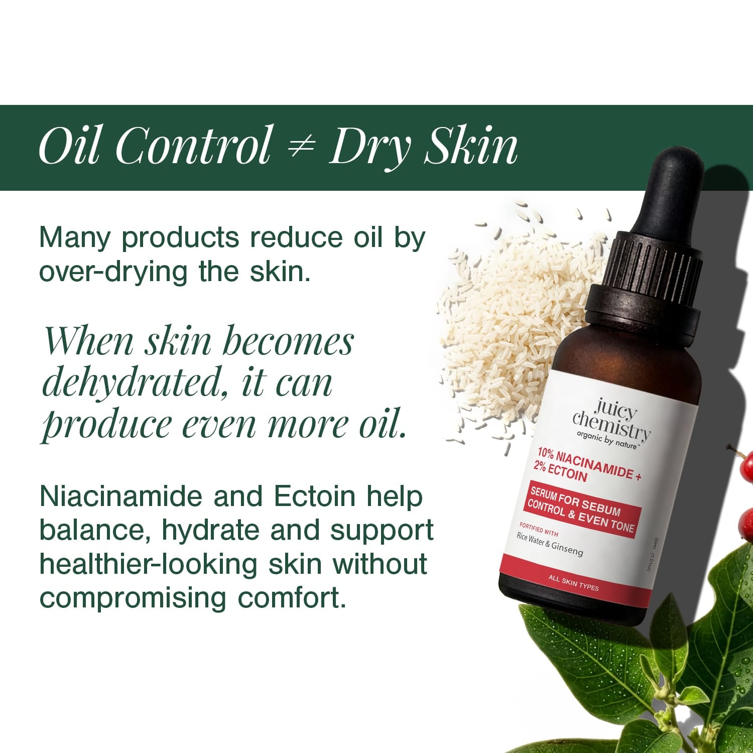 10% Niacinamide + 2% Ectoin Face Serum