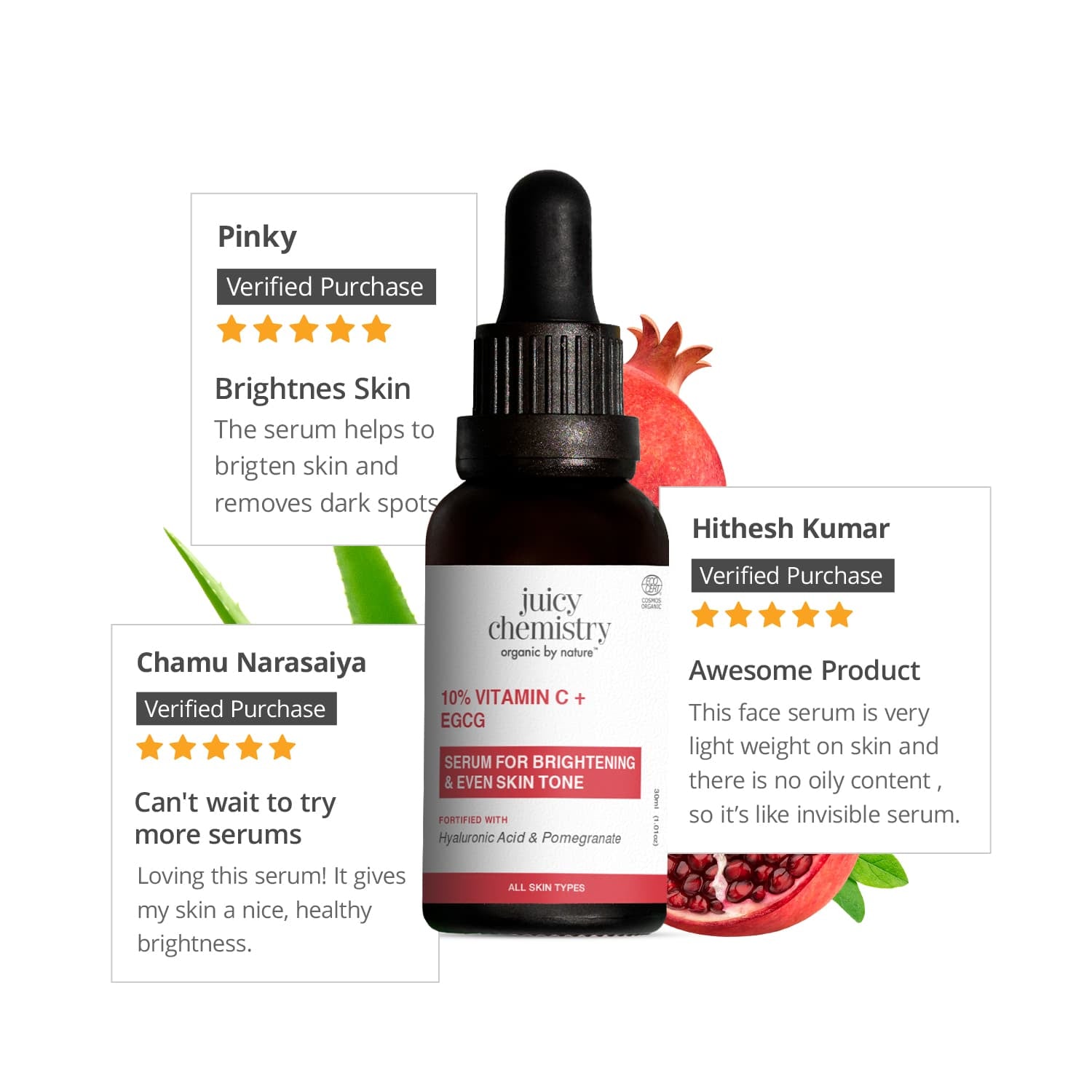 10% Vitamin C + EGCG Face Serum