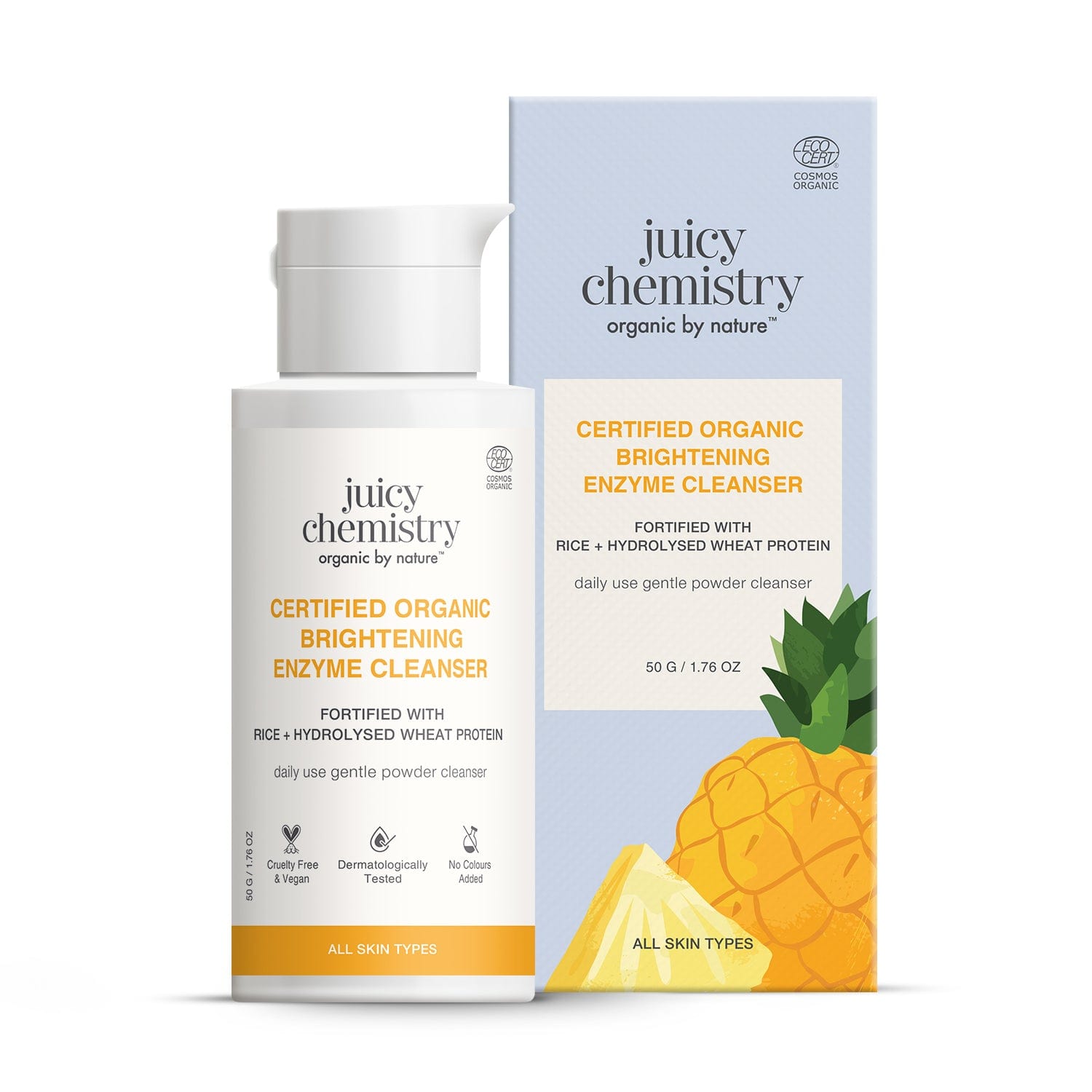 Certified Organic Brightening Enzyme Cleanser
