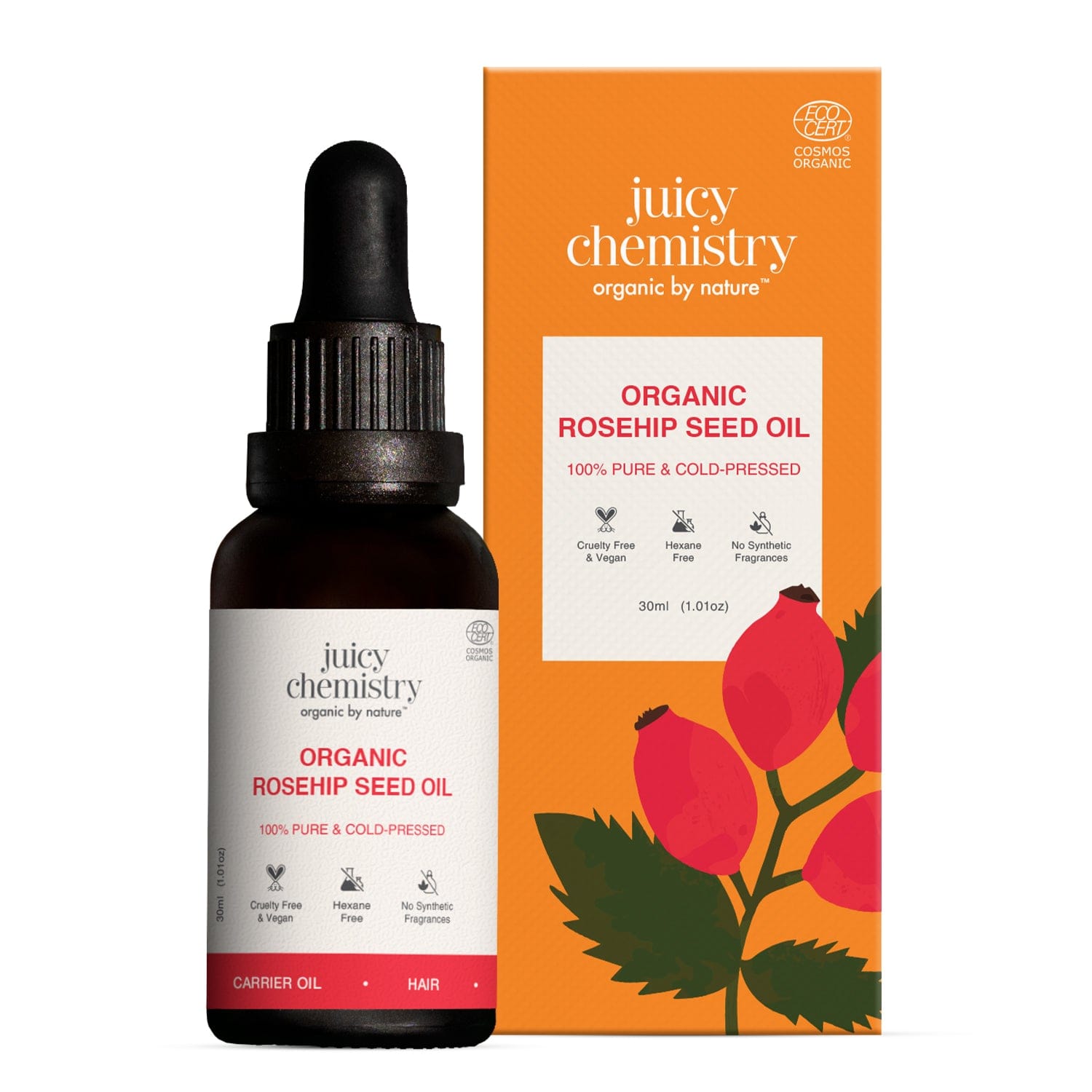 Organic Rosehip Seed Oil