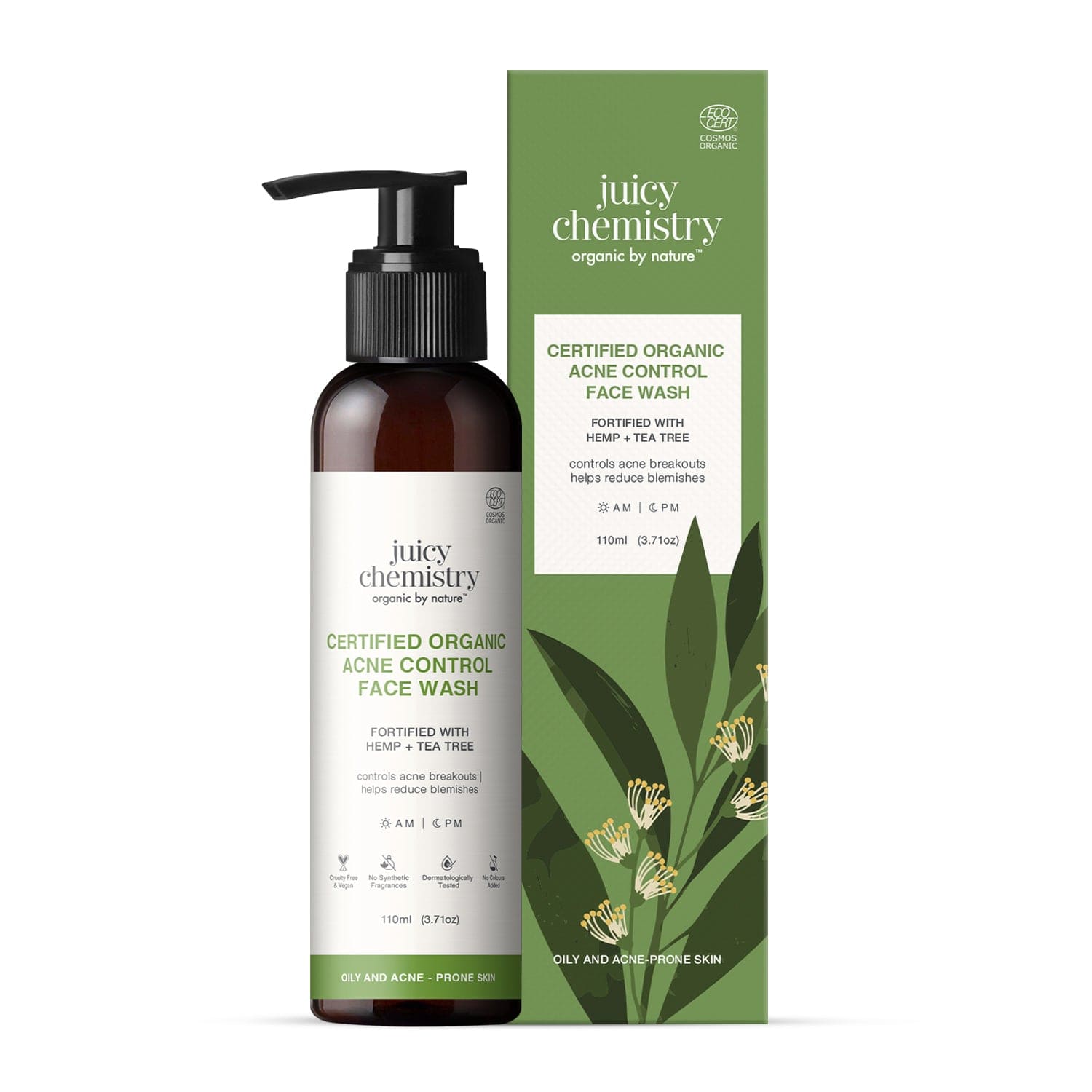 Hemp, Tea Tree and Neem Face Wash