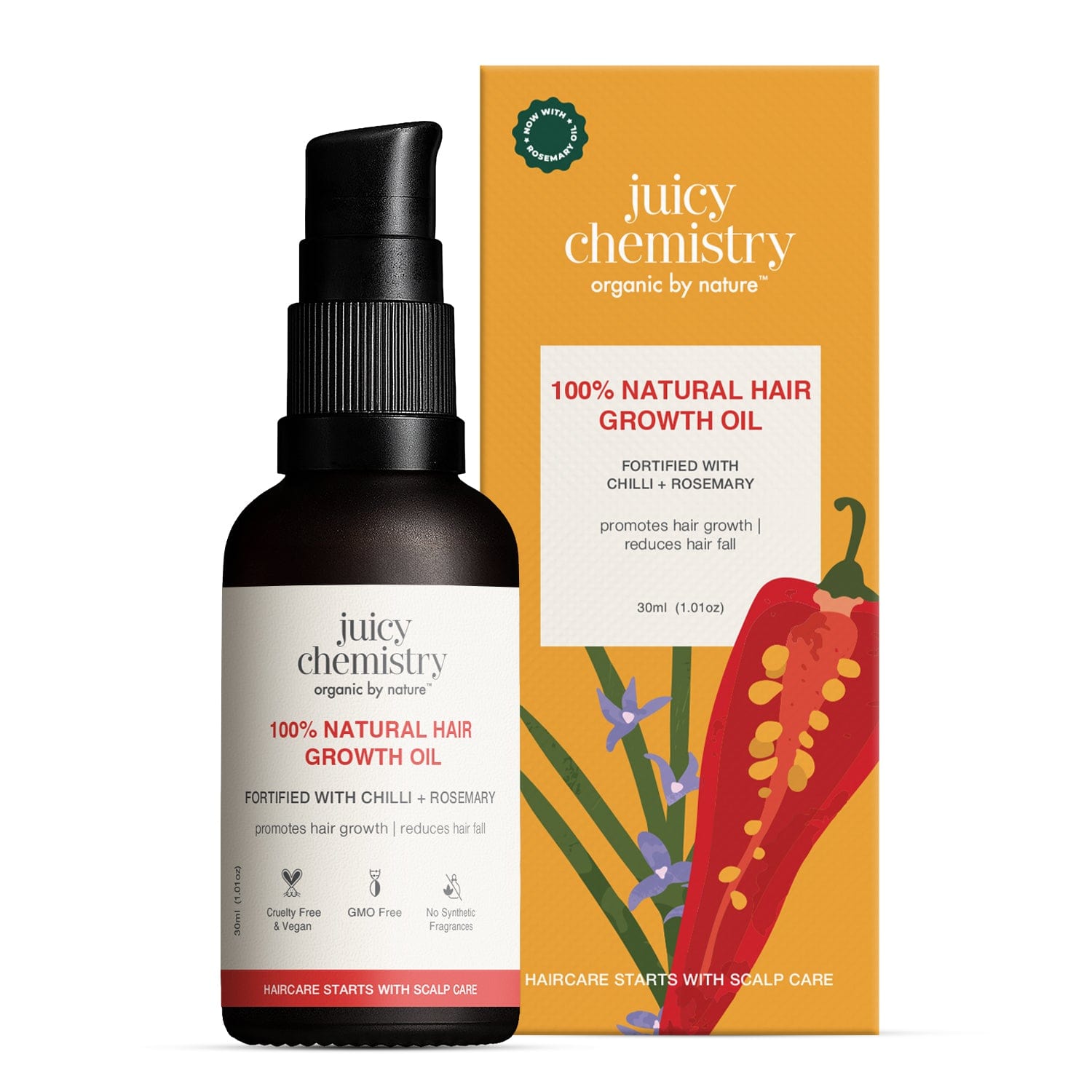 Chilli, Horsetail & Black Seed Hair Oil...