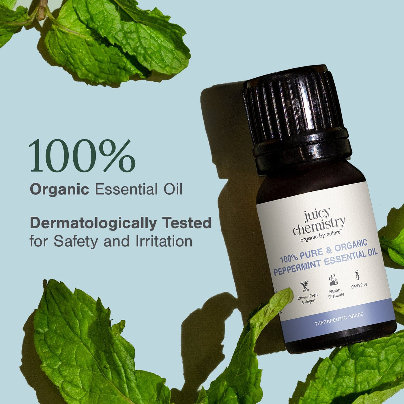 100% Pure & Organic Peppermint Essential Oil thumbnail 2