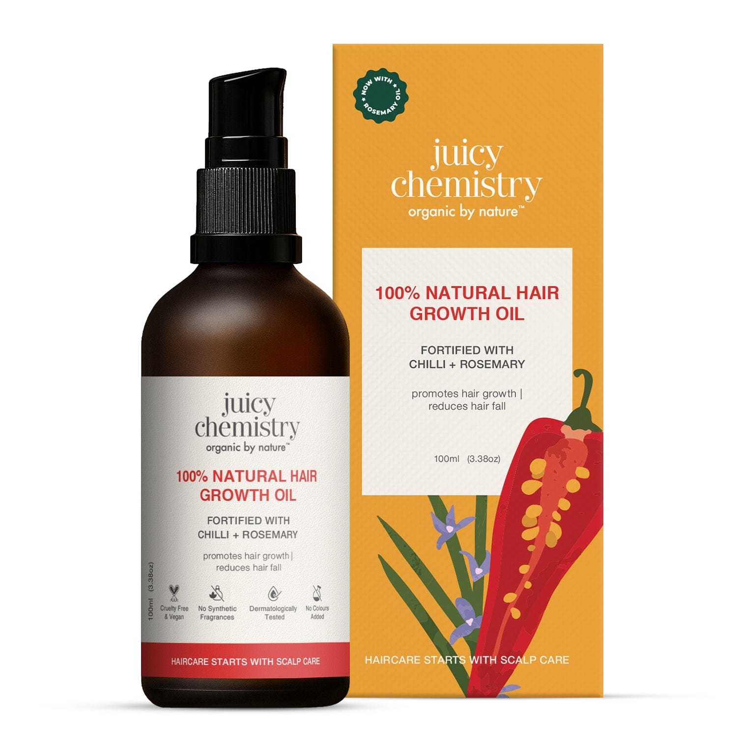 Chilli, Horsetail & Black Seed Hair Oil...