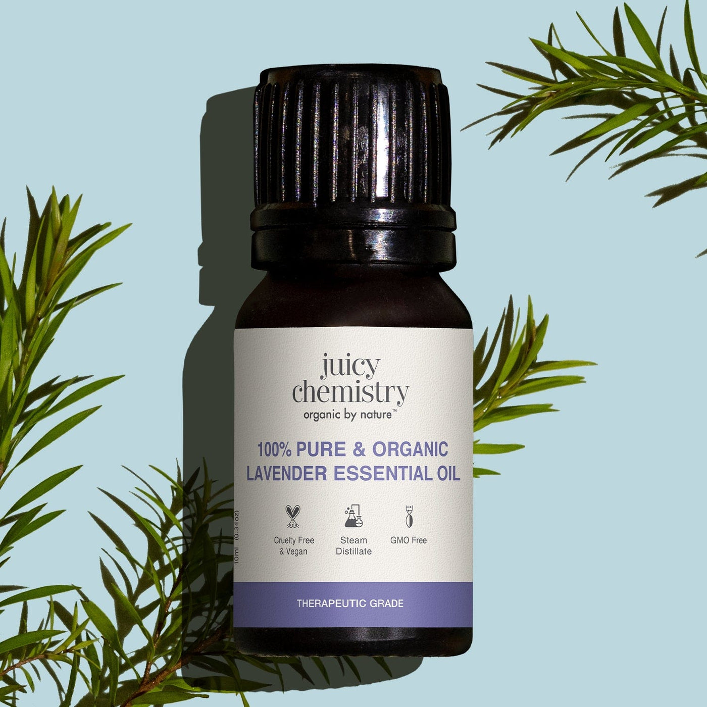 100% Pure & Organic Lavender Essential Oil