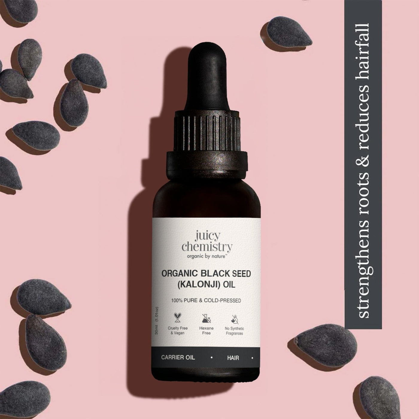 Cold Pressed Black Seed Carrier Oil