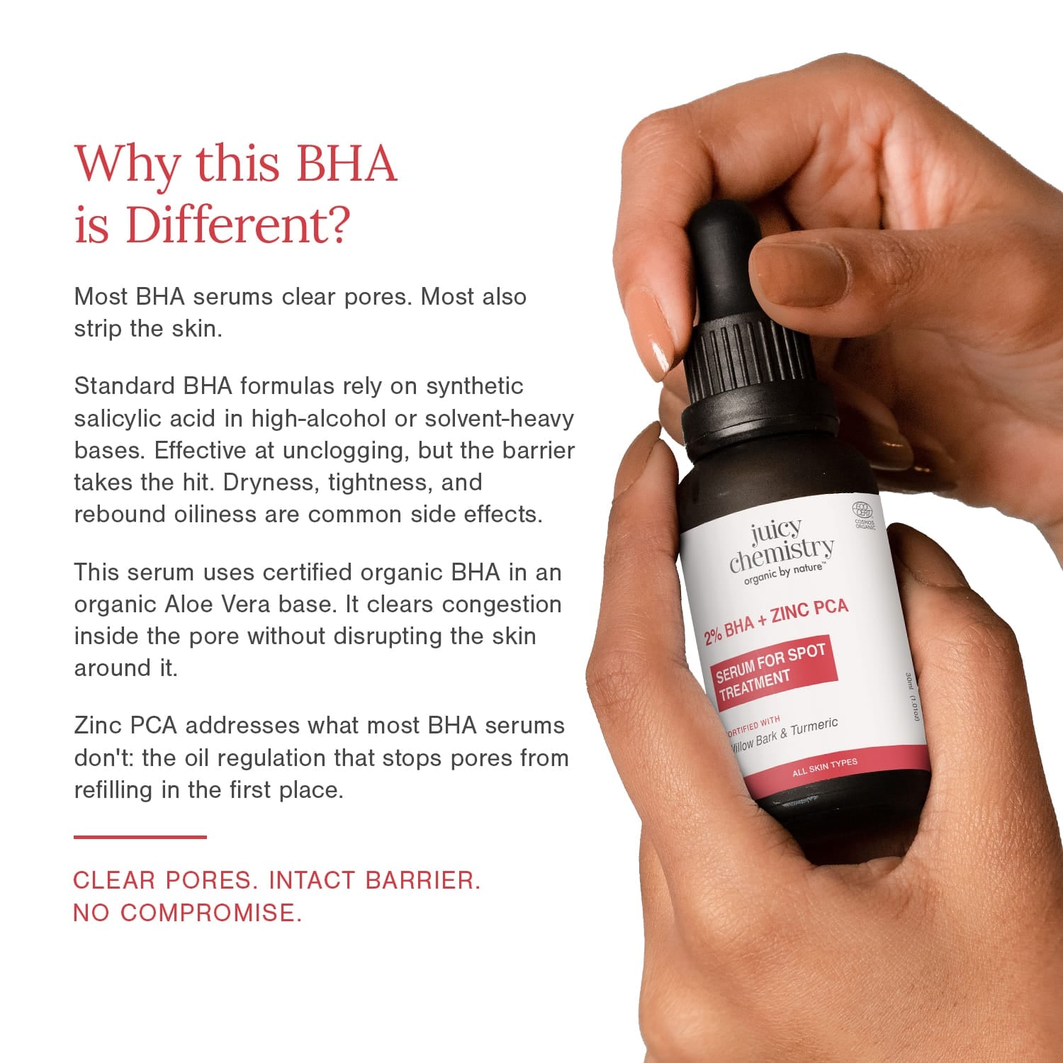 2% BHA + Zinc PCA Face Serum image 3