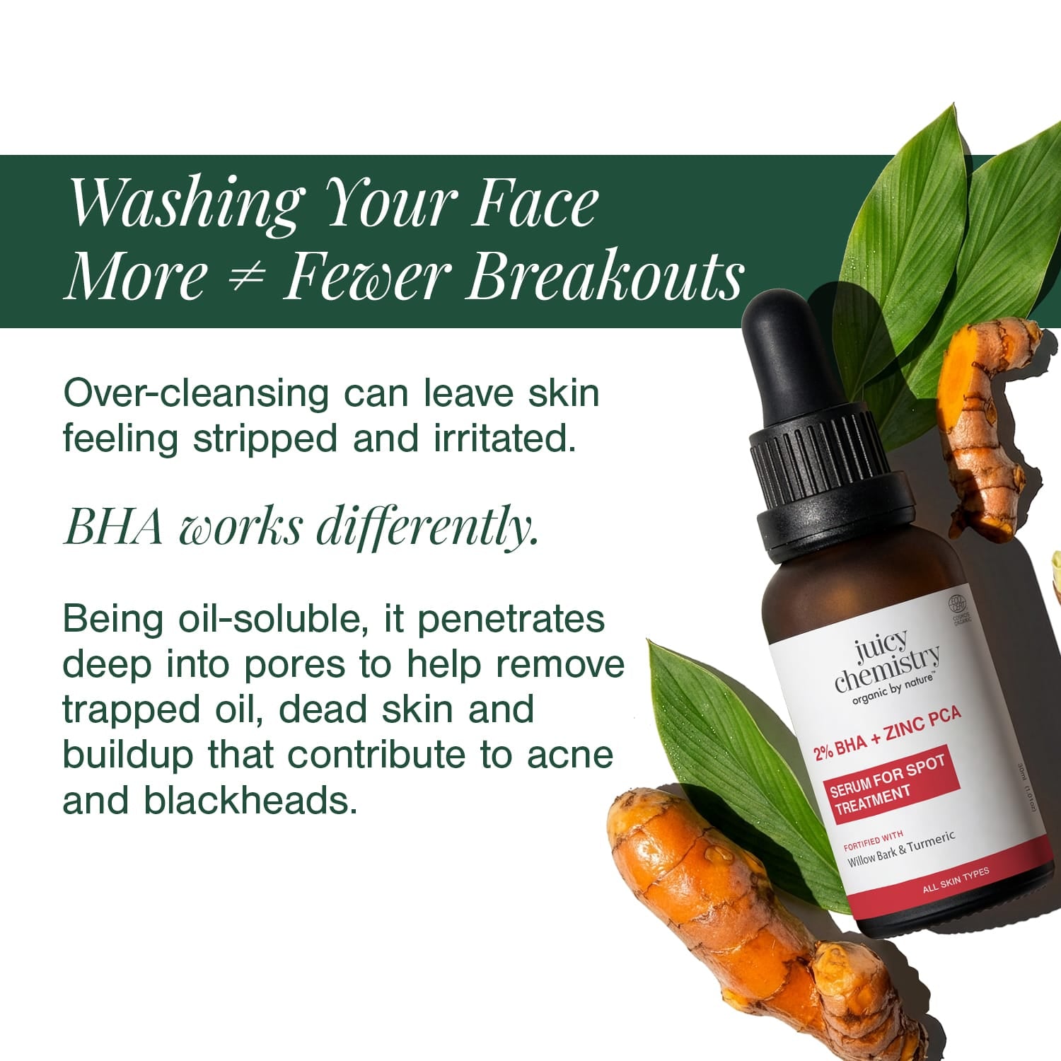 2% BHA + Zinc PCA Face Serum
