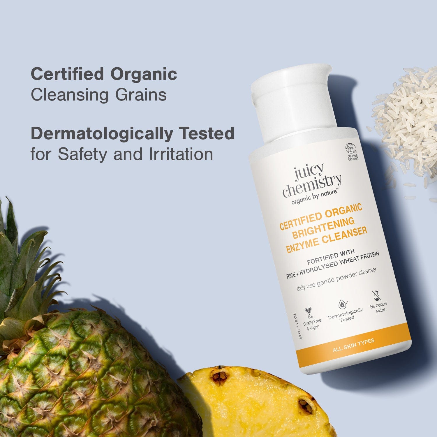Certified Organic Brightening Enzyme Cleanser