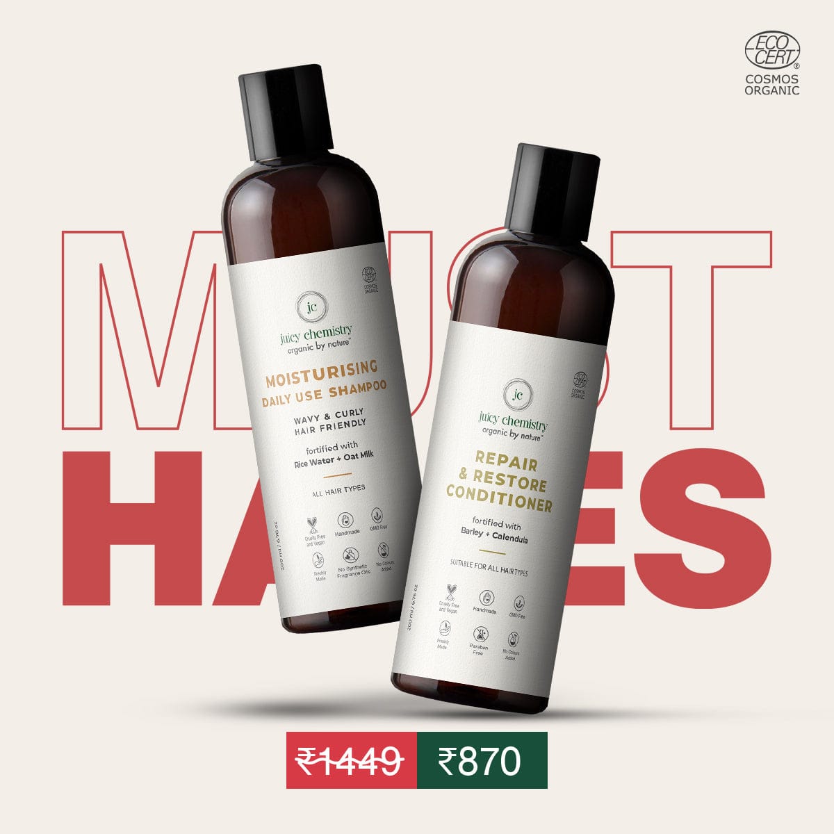 Daily Use Shampoo + Repair Conditioner